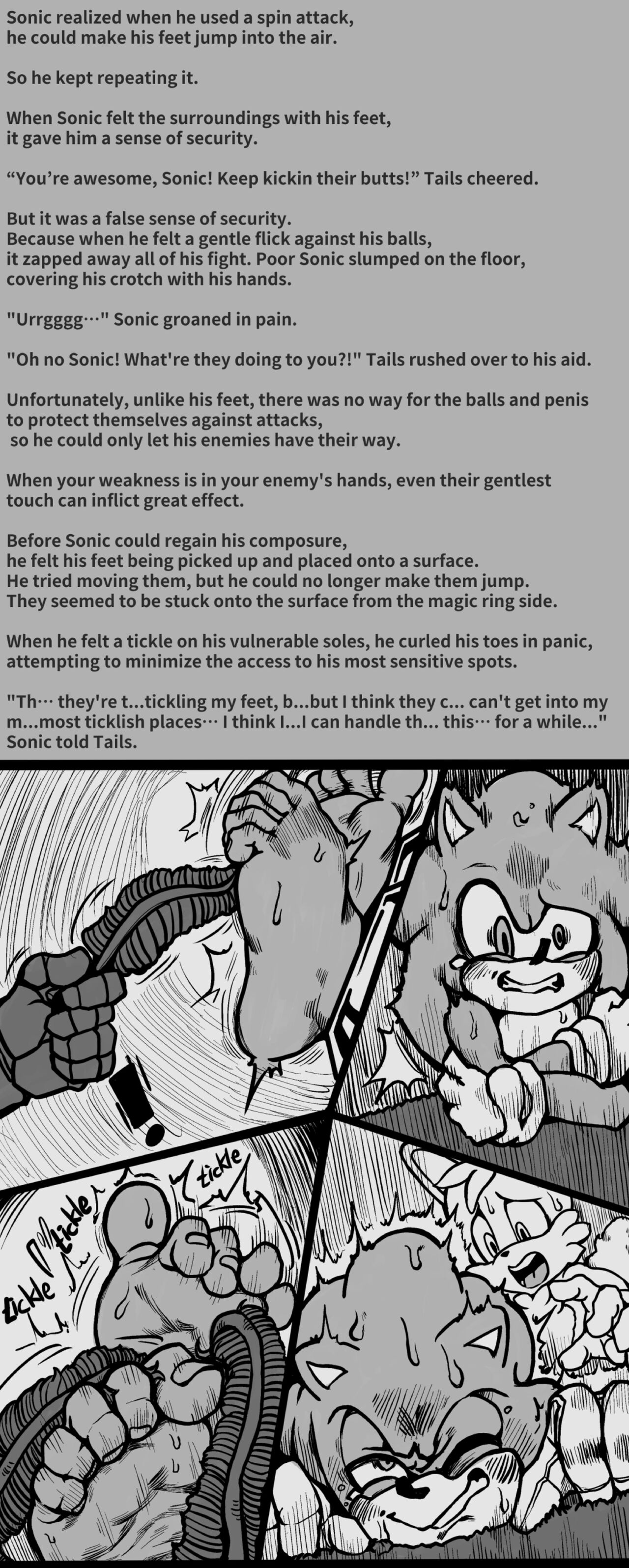 Sonic's Ticklish Adventure page 9 full