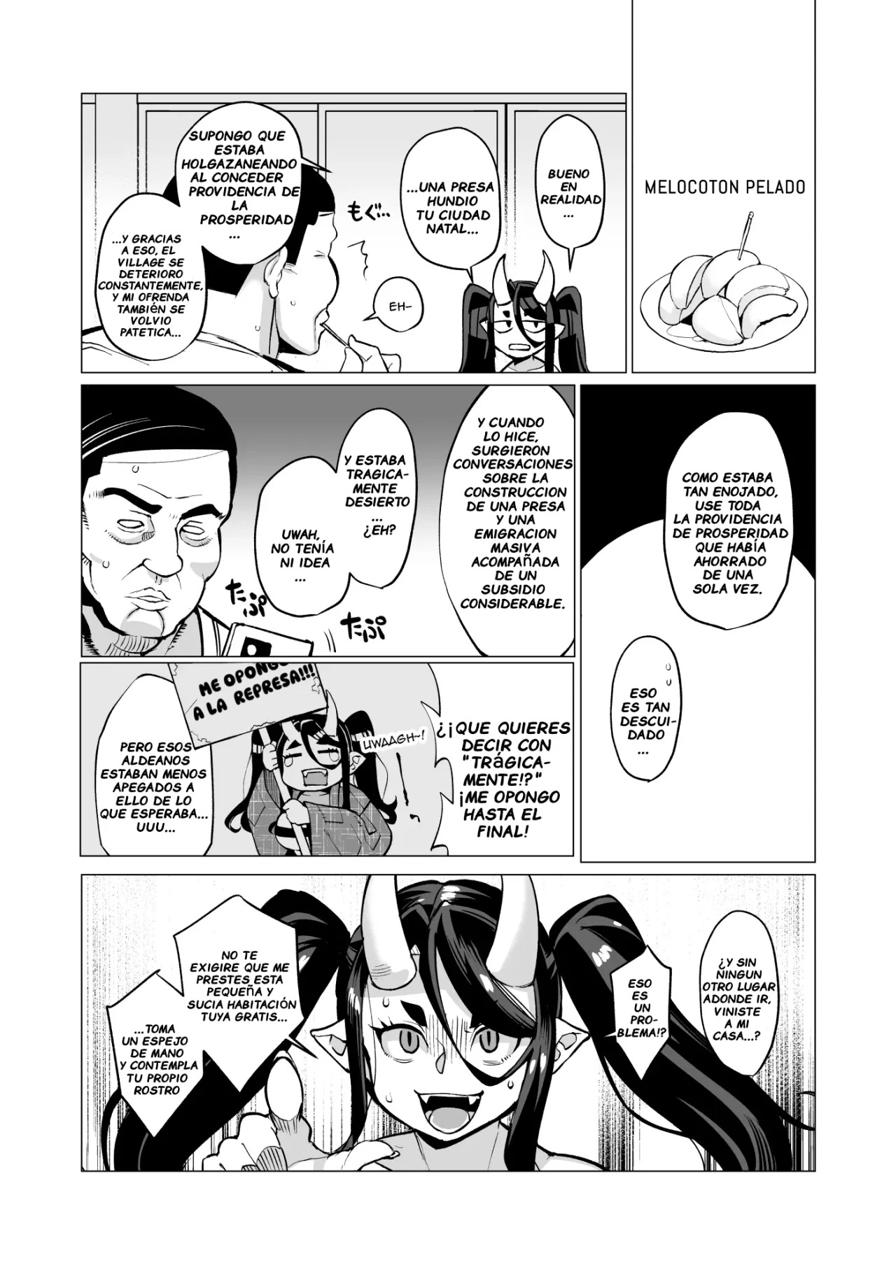 Oni Miko Yome Da Furusato de Choushi Koi Teta Shouwaru Oni Lolibabaa ga Jigou Jitoku de Subete o Ushinai Korogarikonde Kita node Oyome-san Ken Onaho ni Shiteyaru Hanashi page 6 full