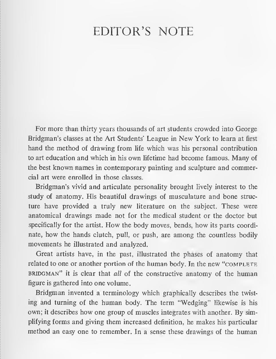Complete Guide to Drawing from Life by bridgman page 3 full