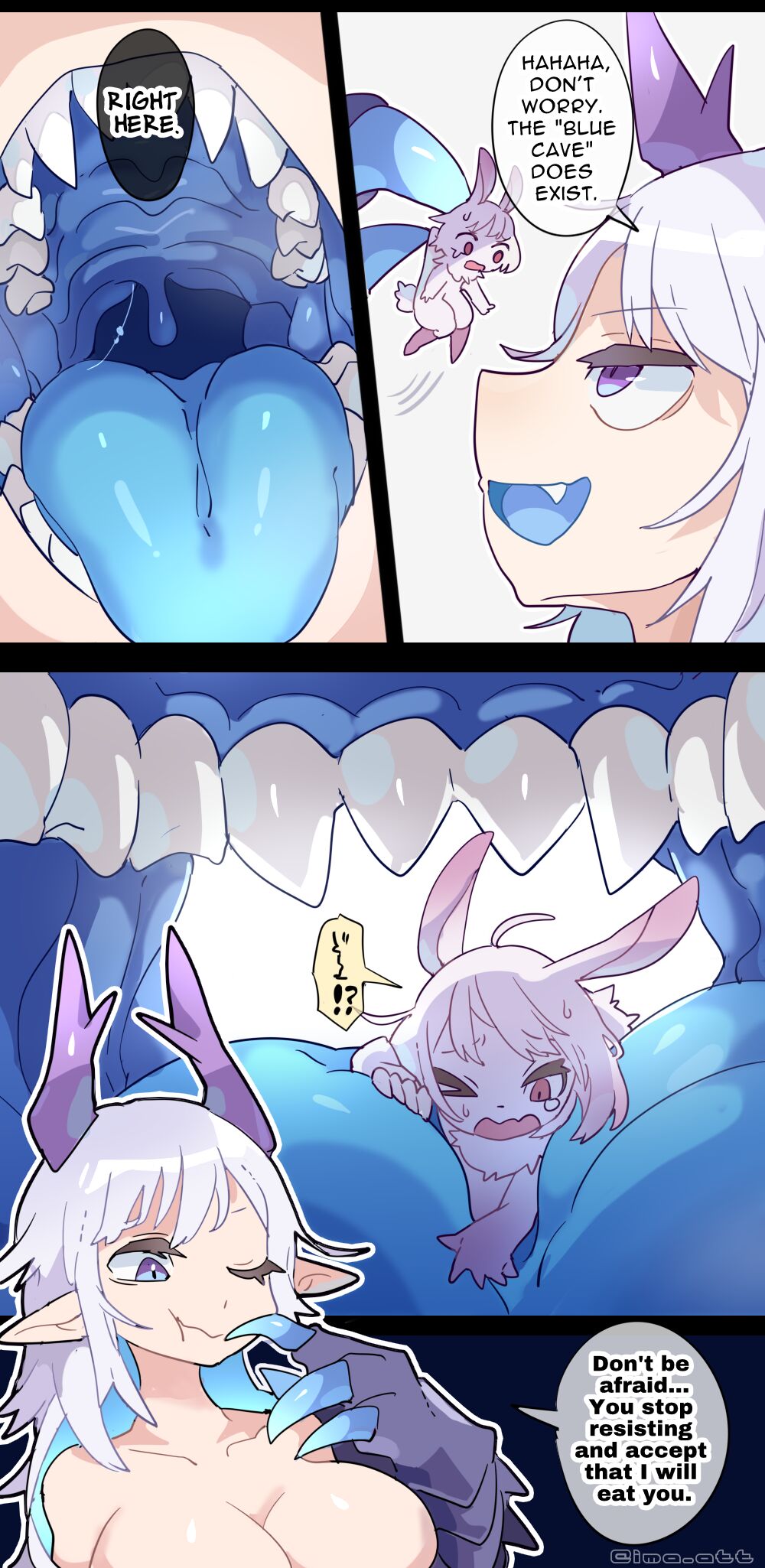 Giant Demon Woman VORE page 2 full