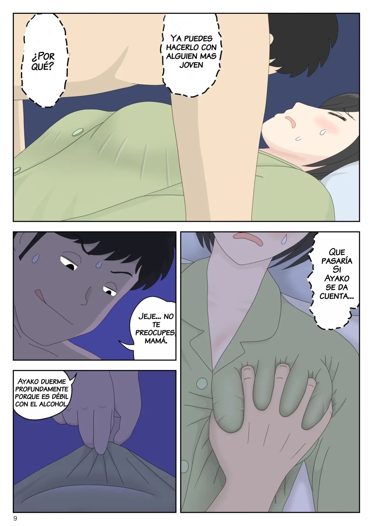 Onaneta Kaa-san Bessekaisen 5 page 10 full