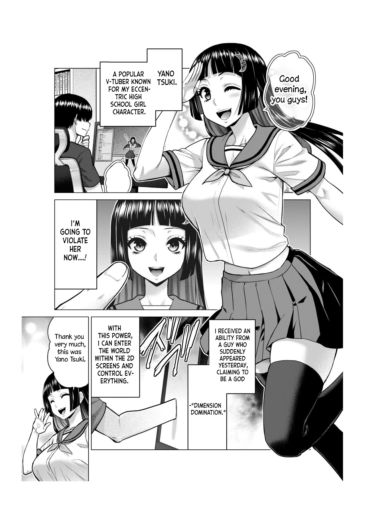 V no Naka no Hito o Saimin Sennou Shihai | The Hypnosis of V-Tubers - Page  3 - IMHentai