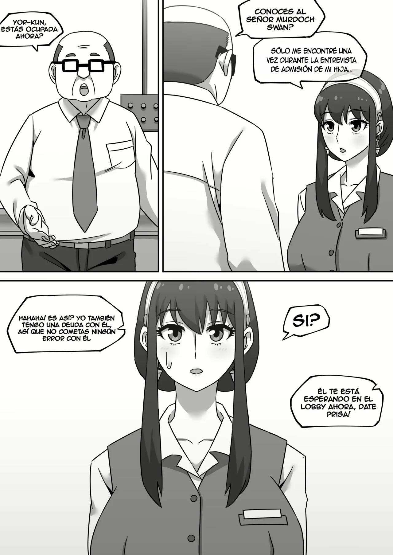 Gibo no Hisoka na Kojin Mendan Yor Forger | La entrevista personal secreta de Yor page 3 full