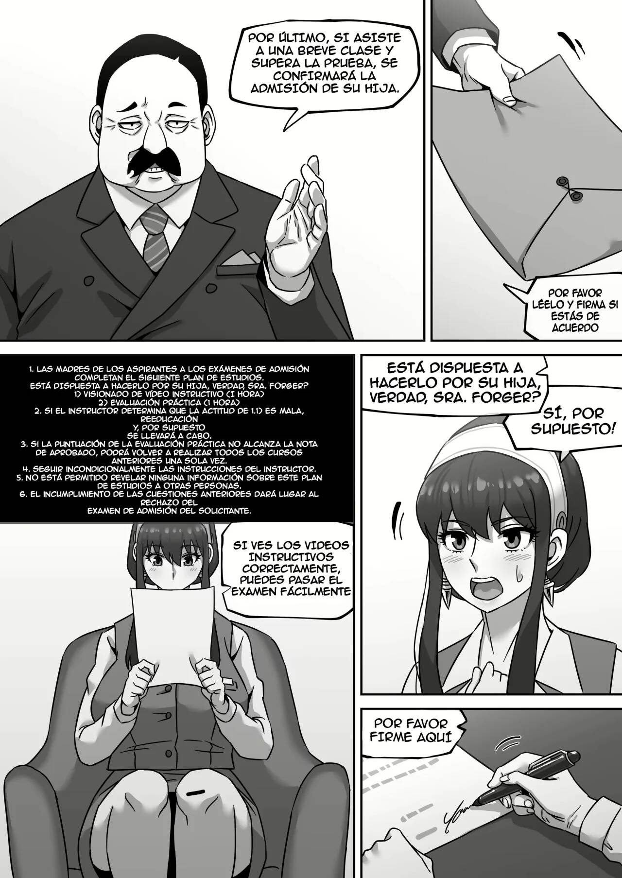 Gibo no Hisoka na Kojin Mendan Yor Forger | La entrevista personal secreta de Yor page 5 full