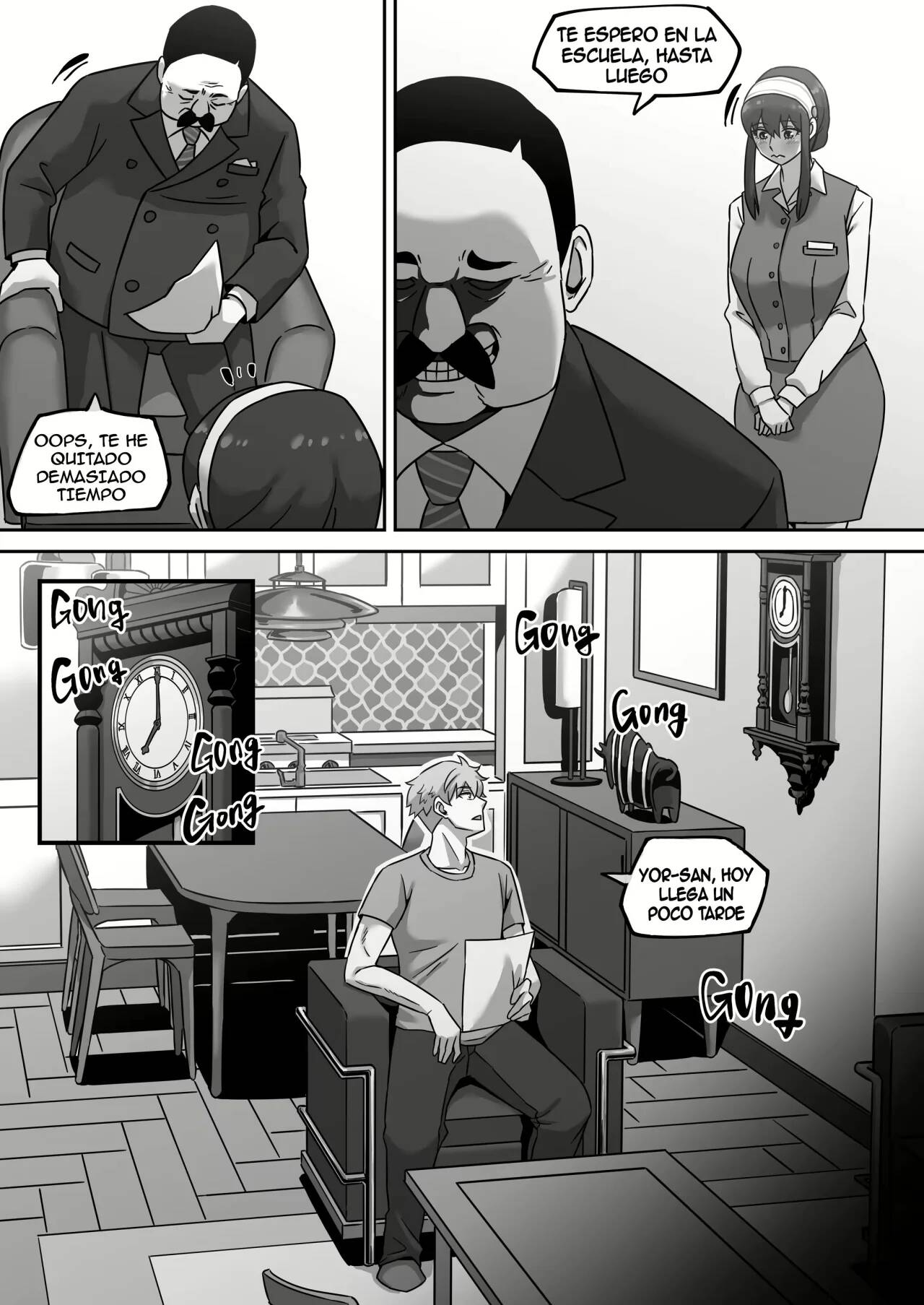 Gibo no Hisoka na Kojin Mendan Yor Forger | La entrevista personal secreta de Yor page 6 full