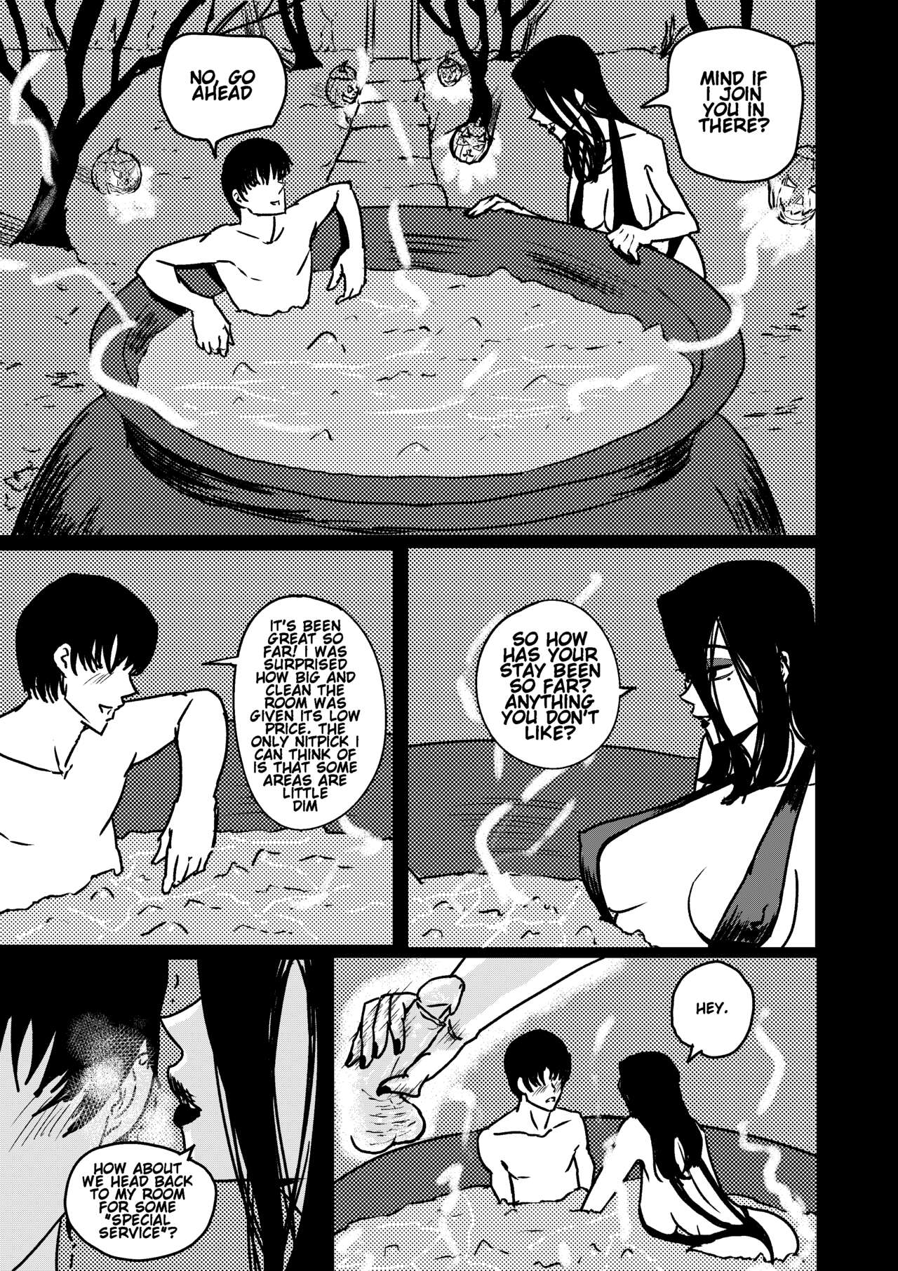 Witch's Drain - Man-eating Witch 3 page 1 full