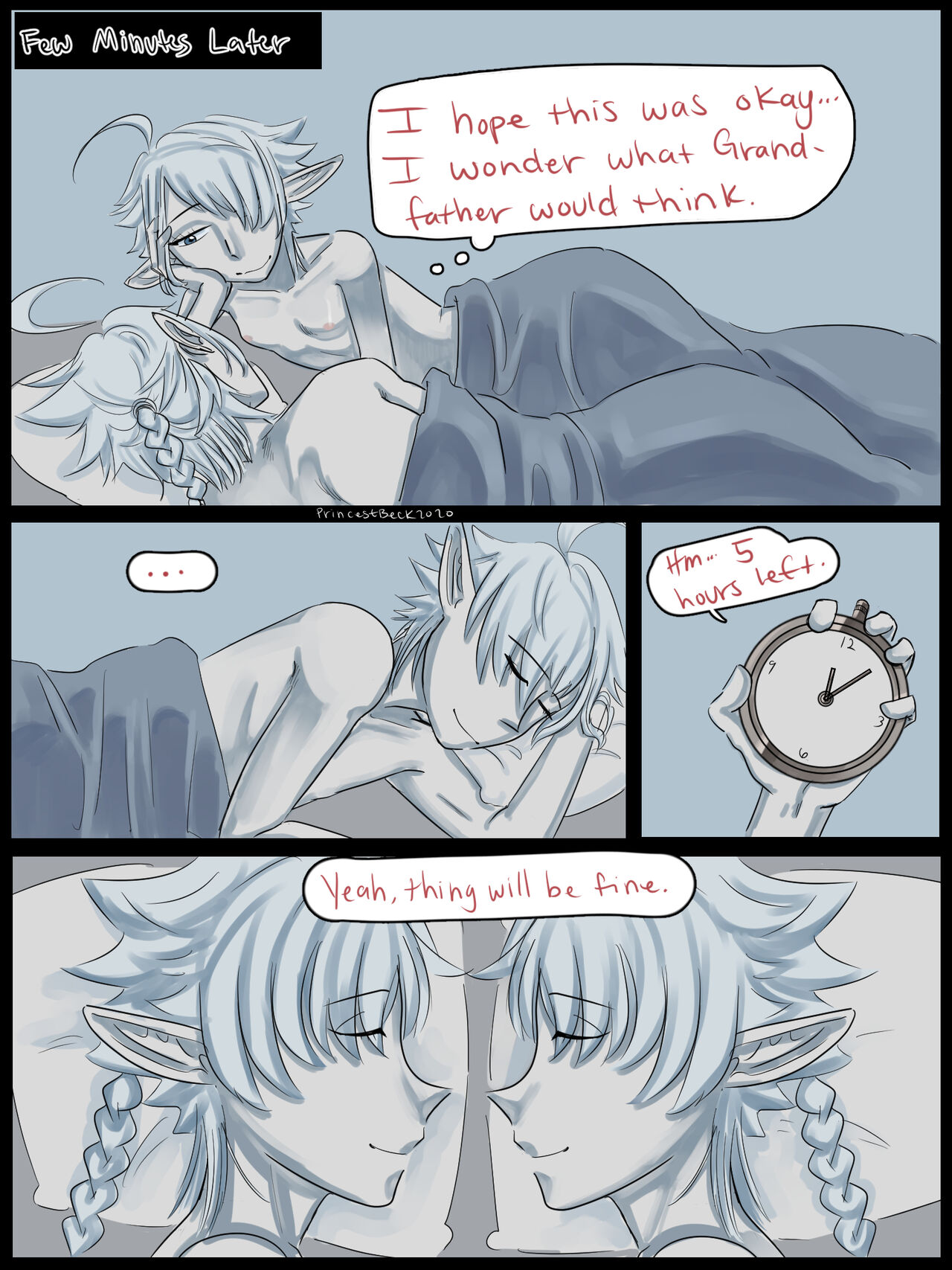 Alisaie x Alphinaud page 6 full