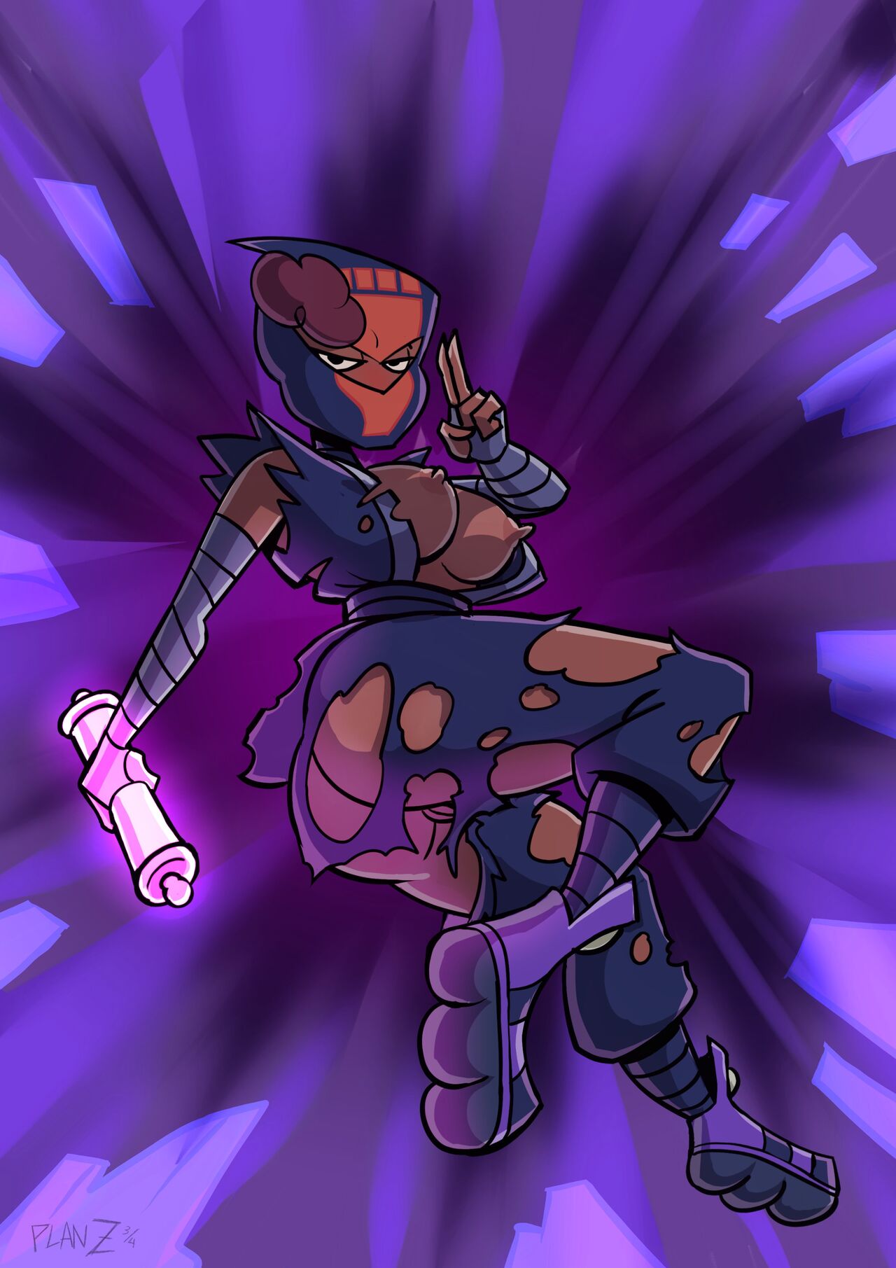 Sexy Hot Kunoichi April page 2 full