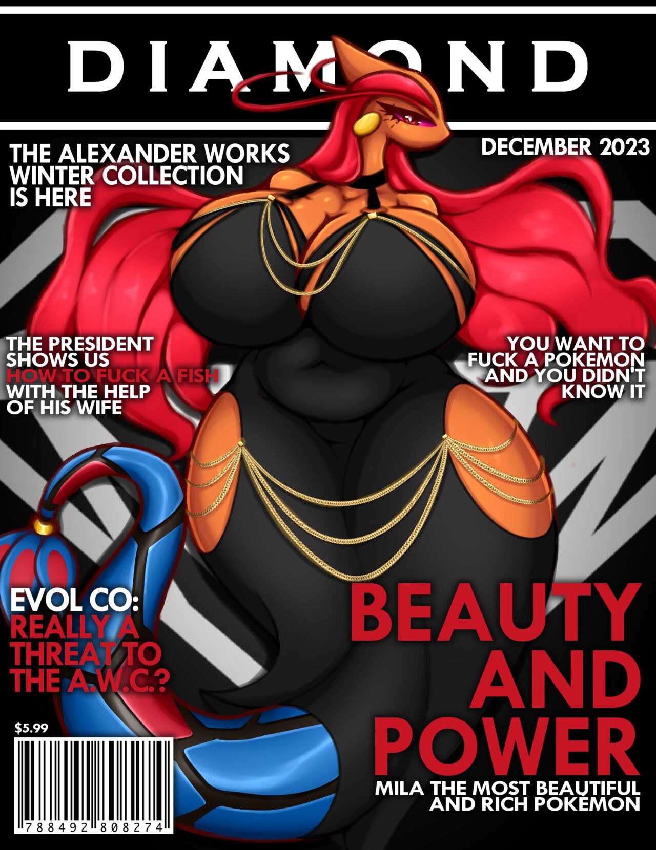 Diamond Magazine Cover page 1 full