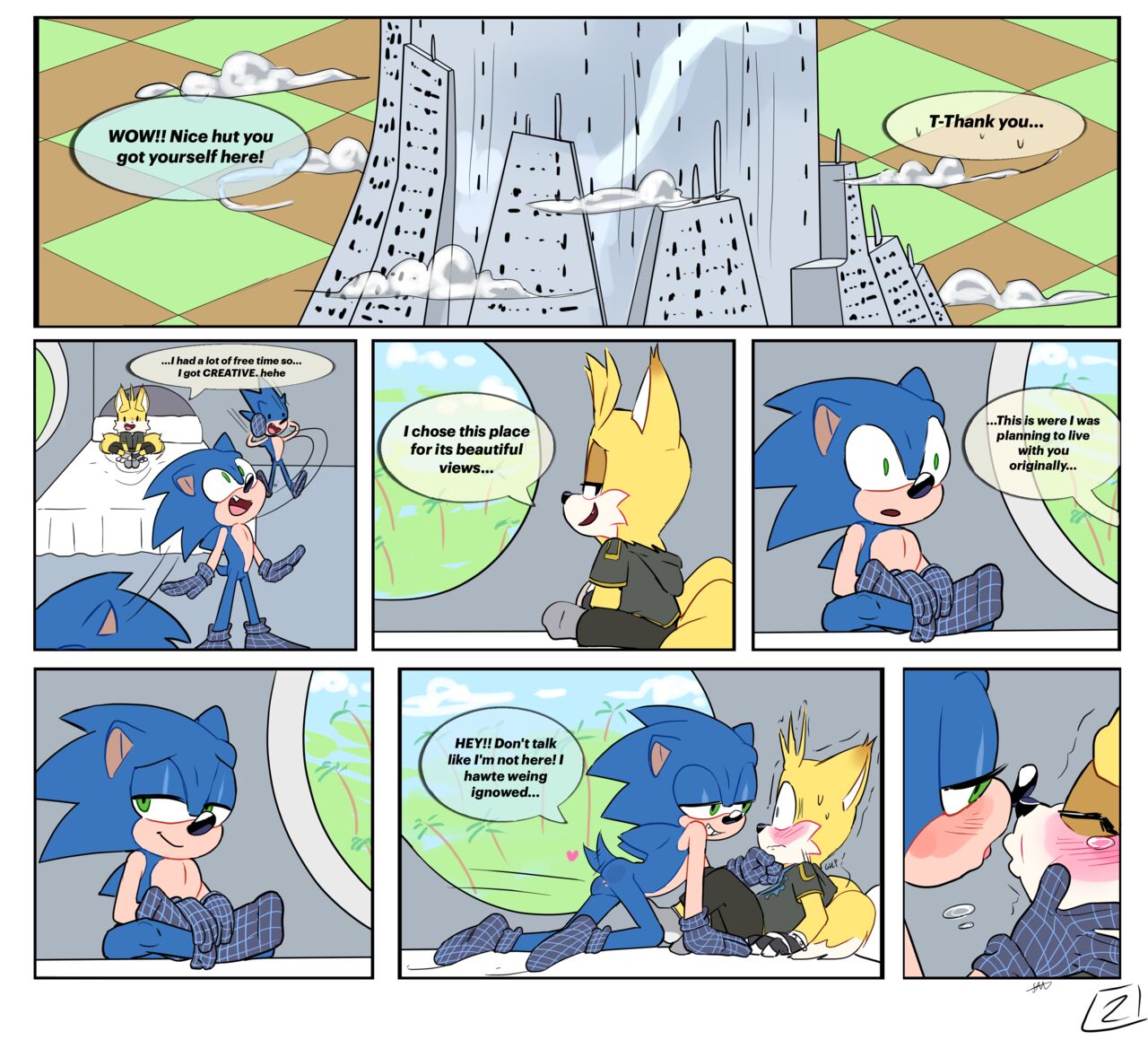 A Fox In The Sheets page 3 full