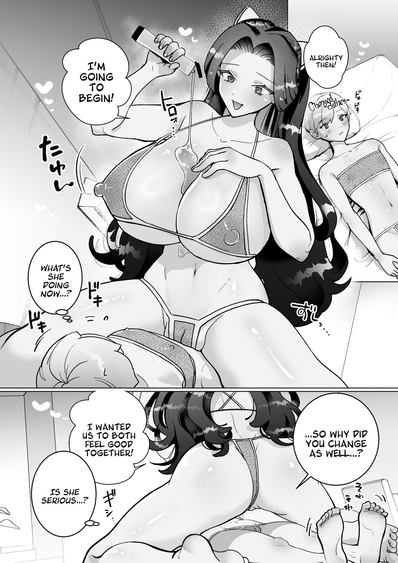 "I Want Big Boobs!" A Sickly Sweet Sapphic Story page 9 full