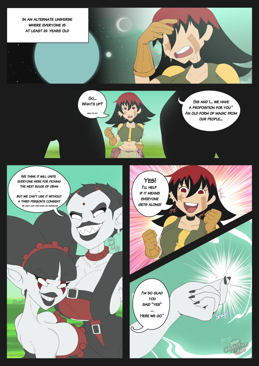 Oban Star Racers 1&2 page 1 full