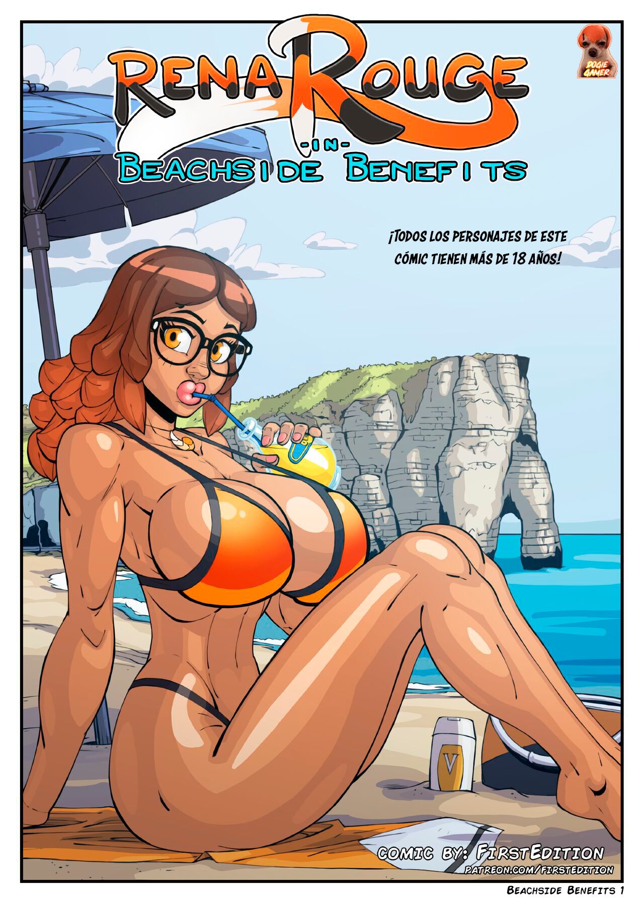 Rena Rouge: Beachside Benefits page 1 full