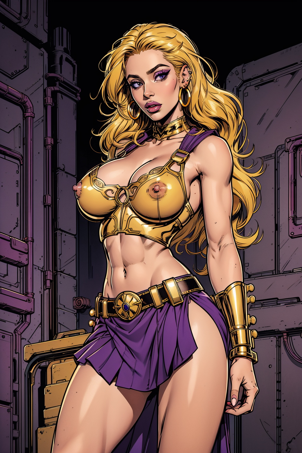 Super Heroines DC Marvel Comic AI Generated 1024x1536 HD 500 Image Set page 7 full