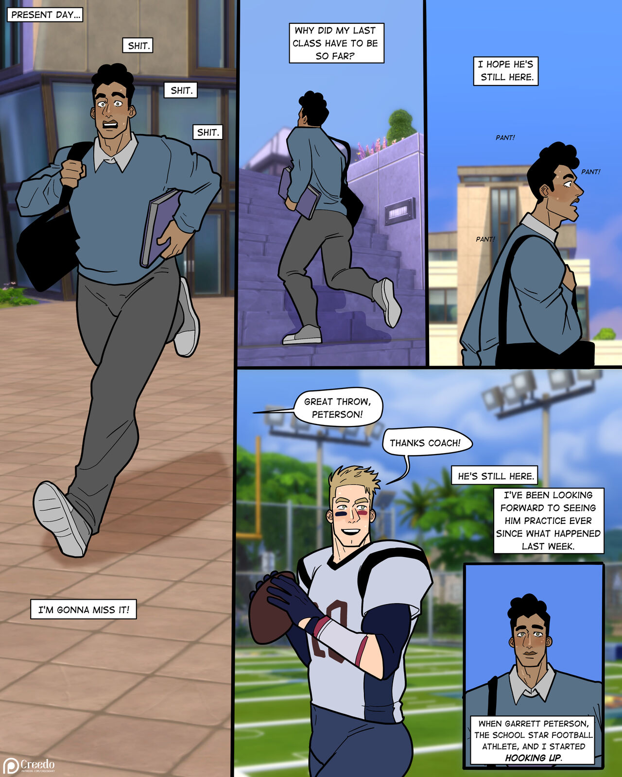Carterverse: The Jock And The Nerd Part 2! page 2 full