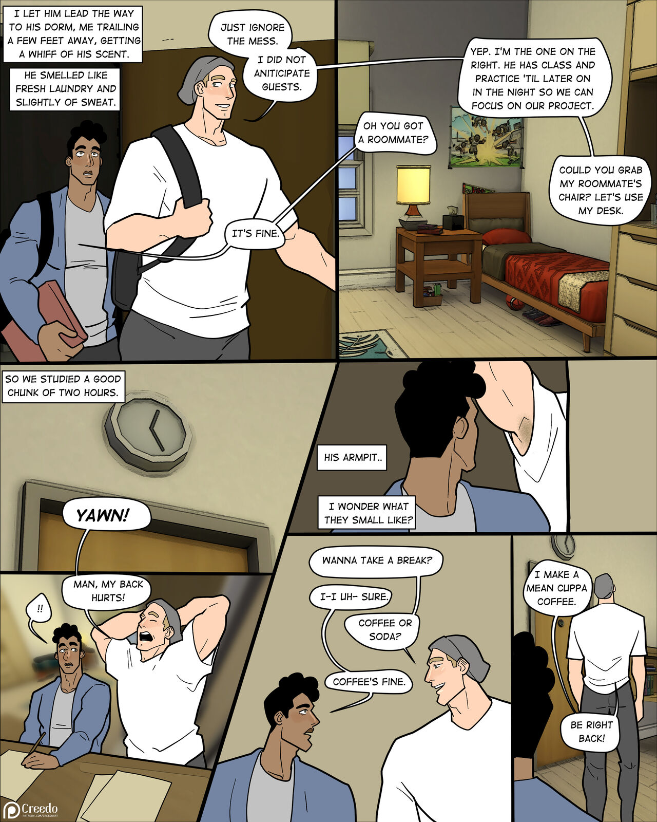 Carterverse: The Jock And The Nerd Part 2! page 4 full
