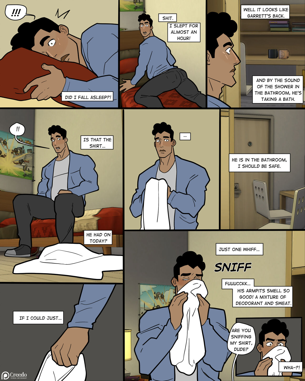 Carterverse: The Jock And The Nerd Part 2! page 6 full