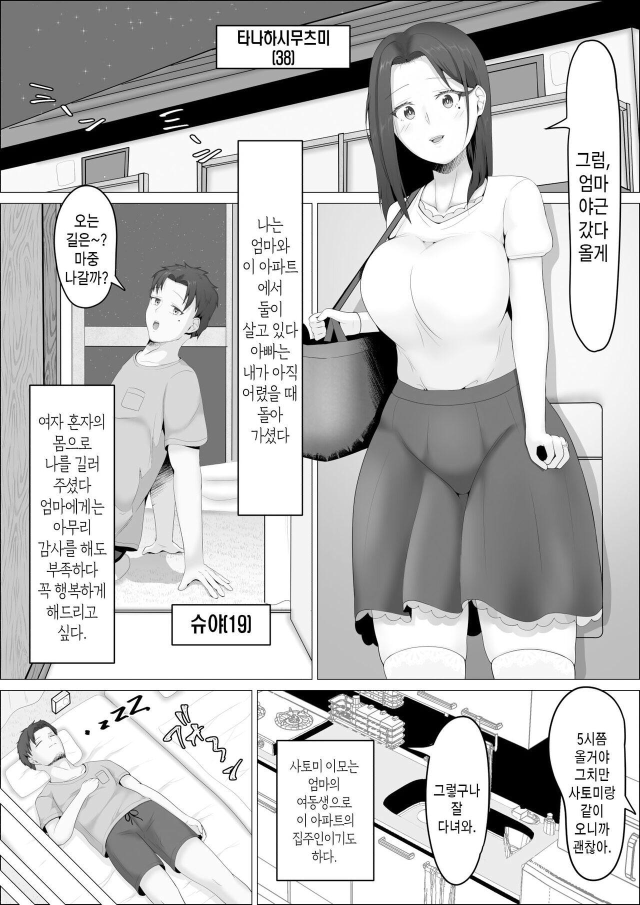 Kaa-san wa Roshutsukyou | 엄마는 노출광 page 2 full