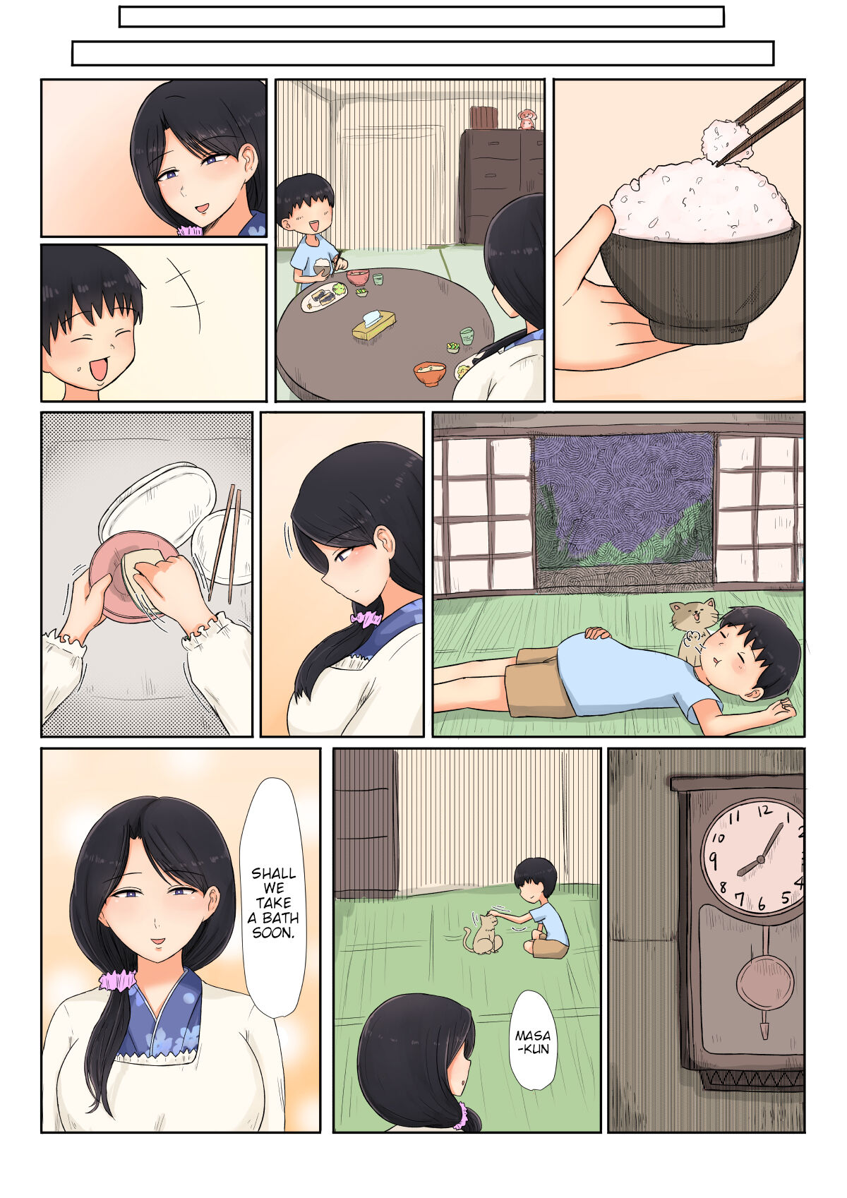 Tadaima Kaa-san | I'm Home Mom page 6 full