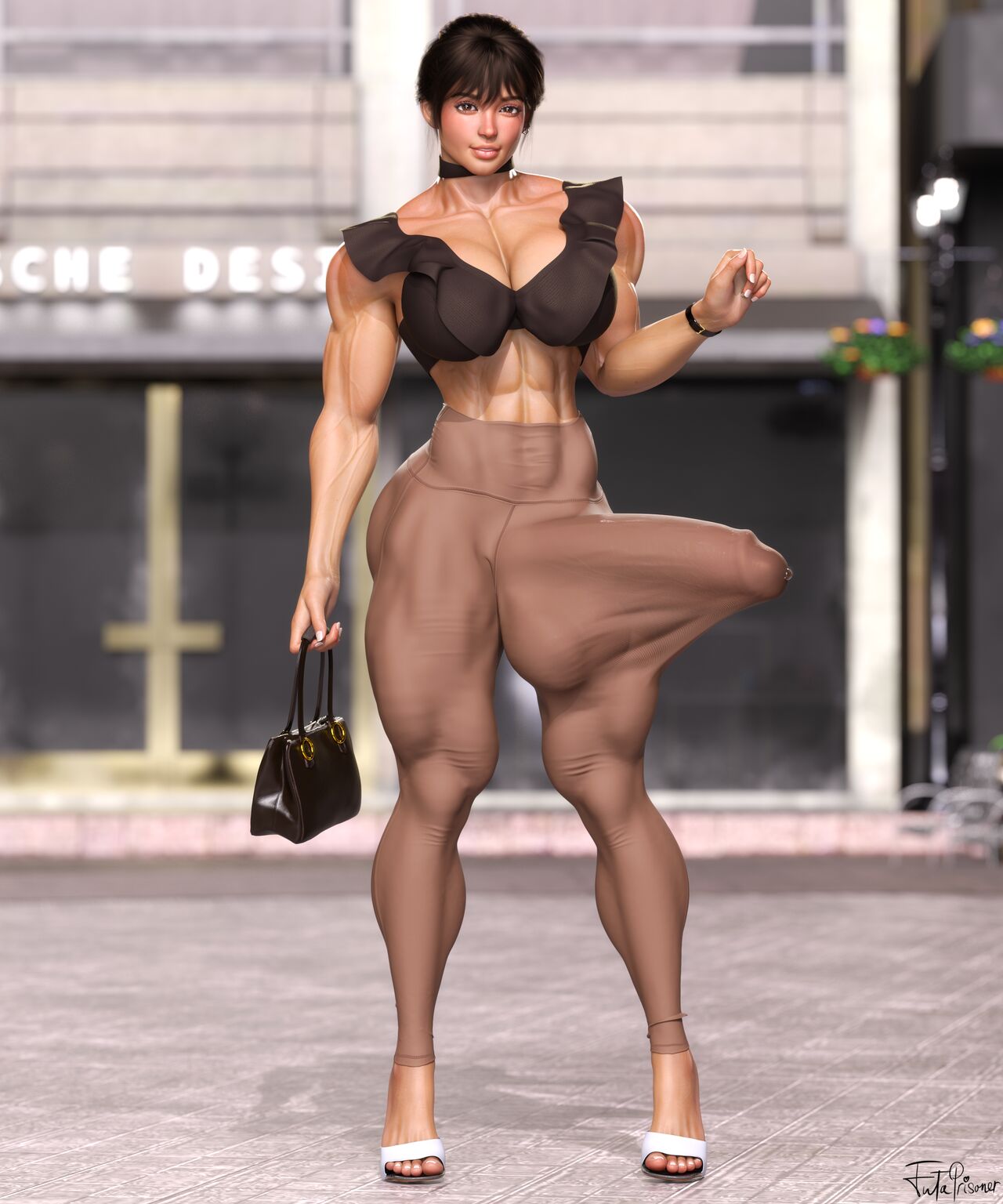 Futanari Prisoner 3D Amazon Pinups and Comics page 1 full
