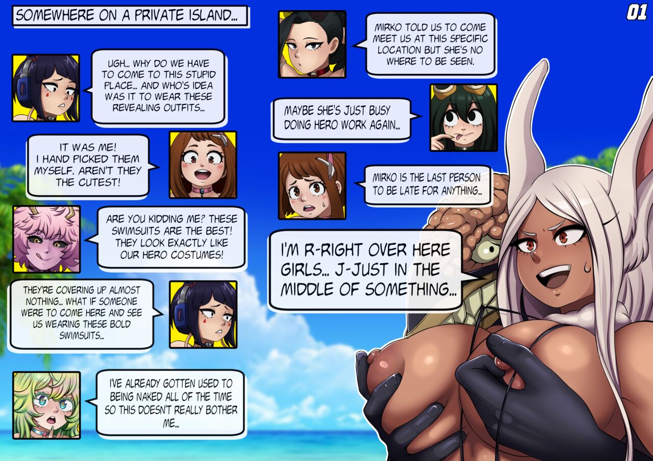 Class 1-A Girls ANALized at the Beach - Page 3 - IMHentai