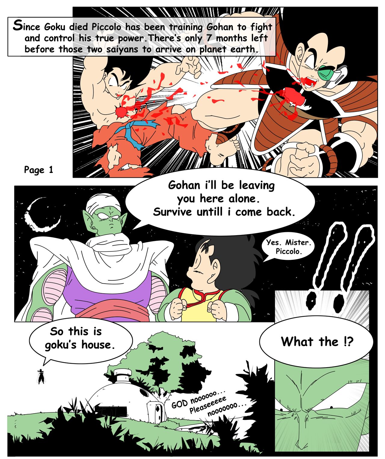 Dragon Ball Yamete: Chichi's Saga page 1 full