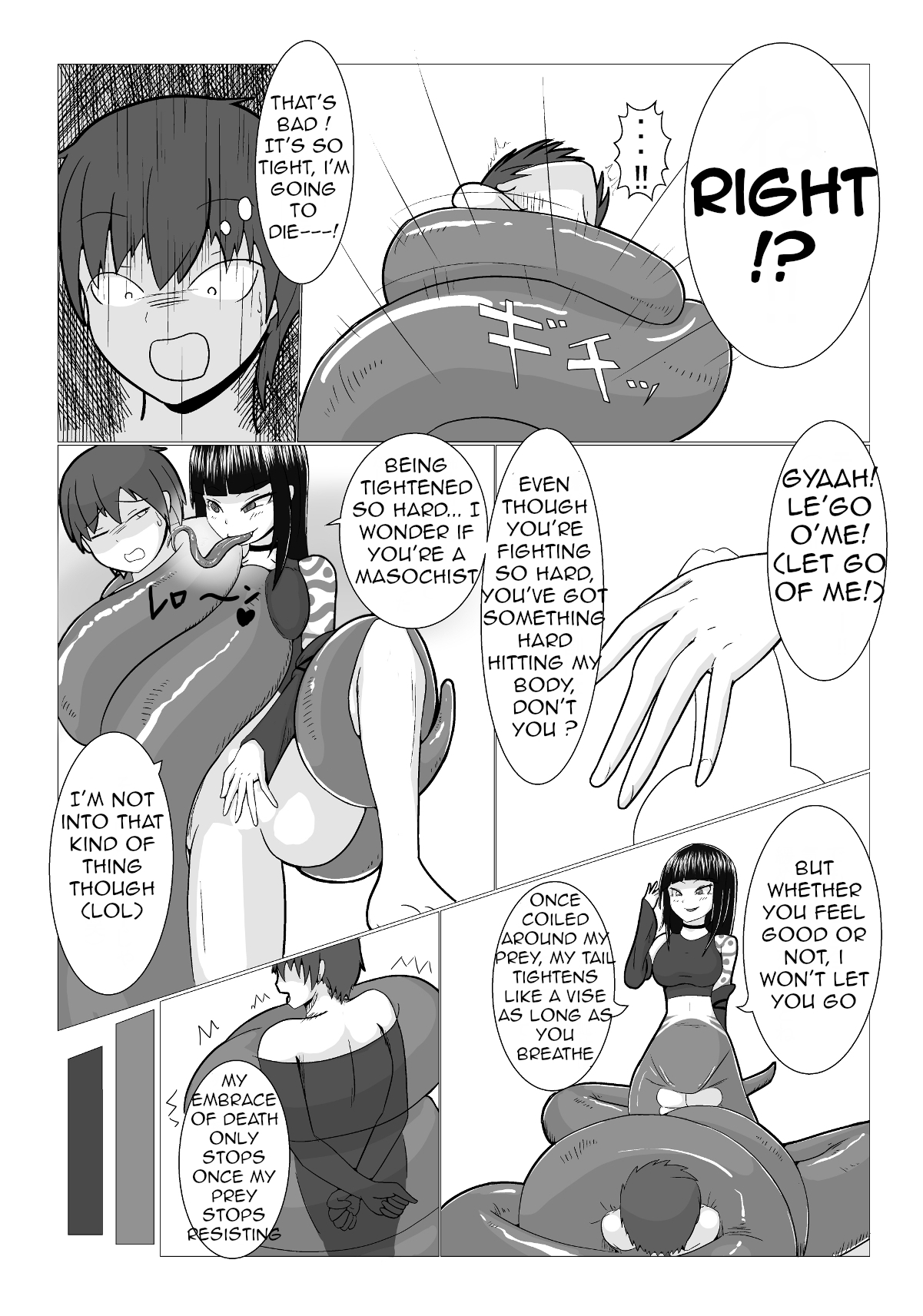Nonde Nomarete | Drinking and eating page 6 full