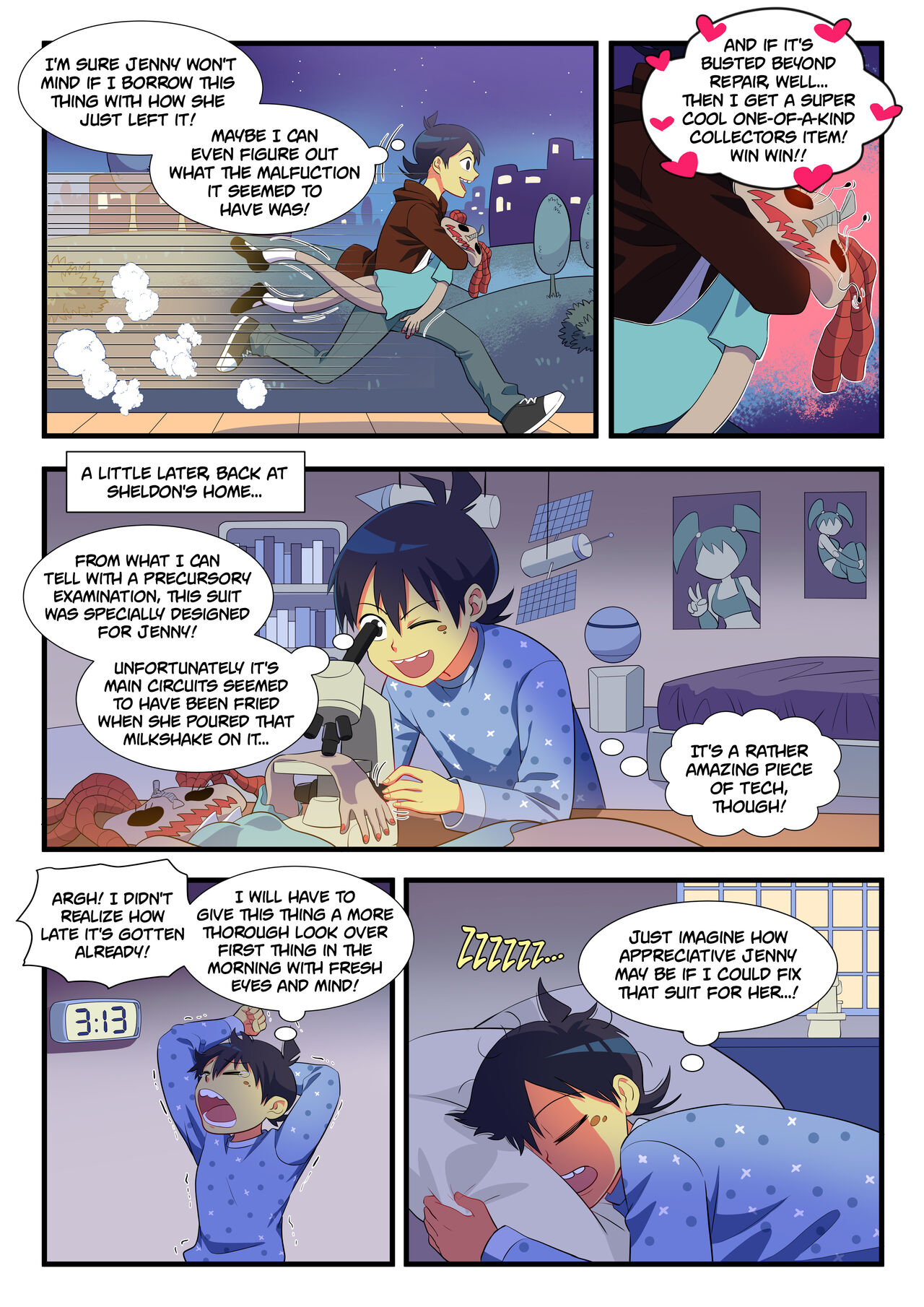 My Life As A Teenage Robot page 4 full