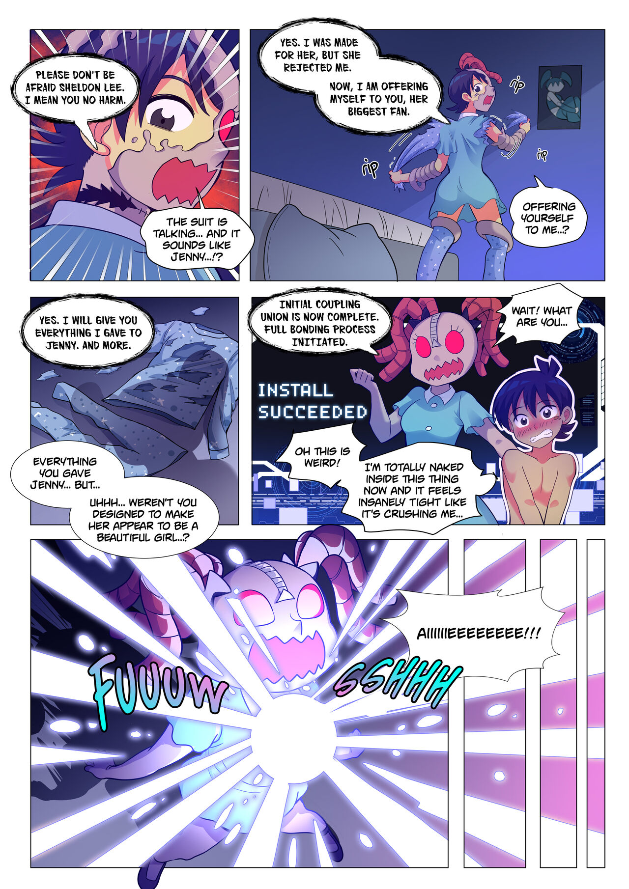 My Life As A Teenage Robot page 7 full