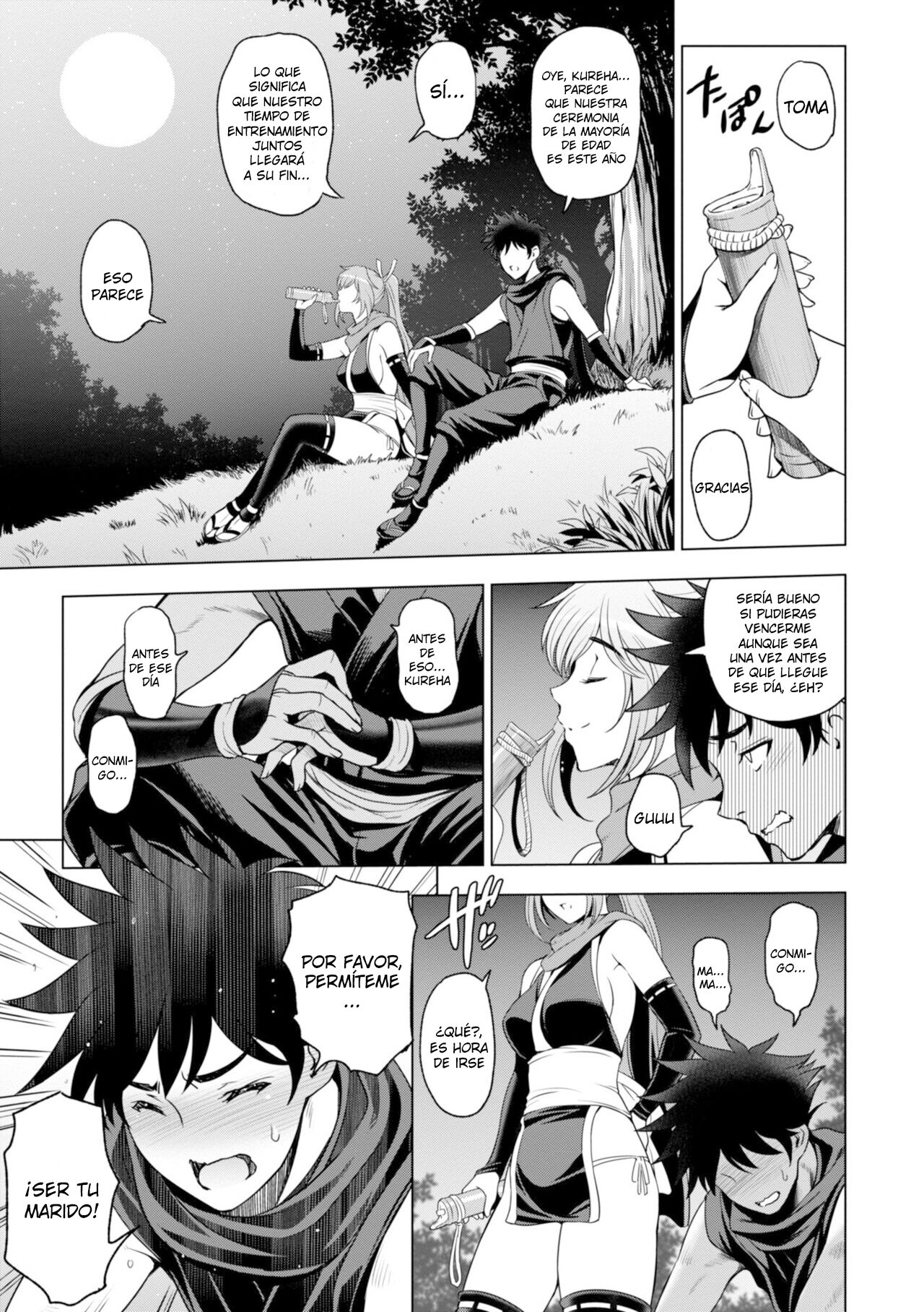 Nettori Netorare Ep.7 ~El caso de la Kunoichi Kureha ~ page 3 full