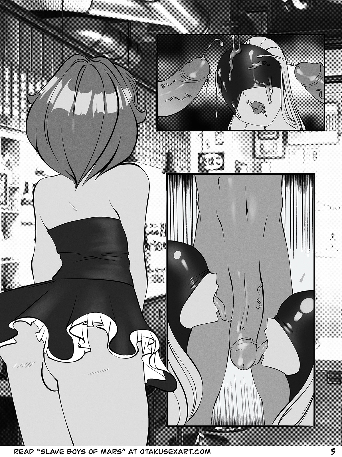 Trap Orgy Comic: Slave Boys of Mars 4 page 5 full