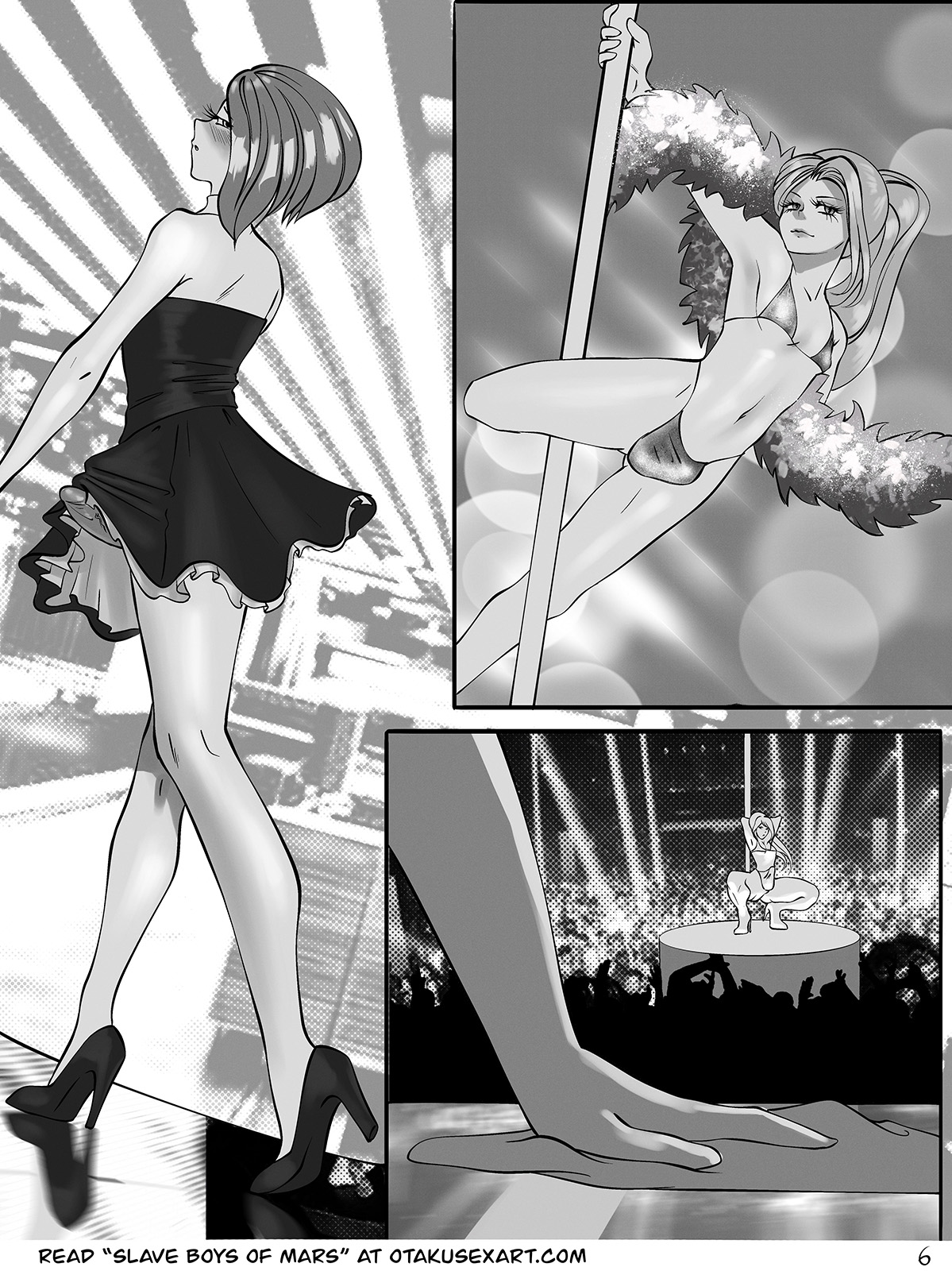 Trap Orgy Comic: Slave Boys of Mars 4 page 6 full