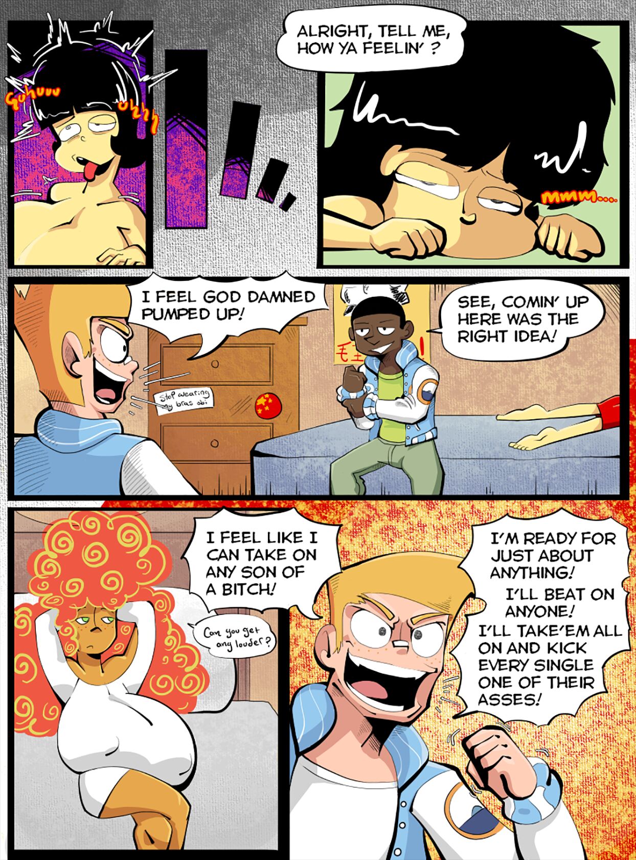 Meteor Creek: Fight Club page 6 full