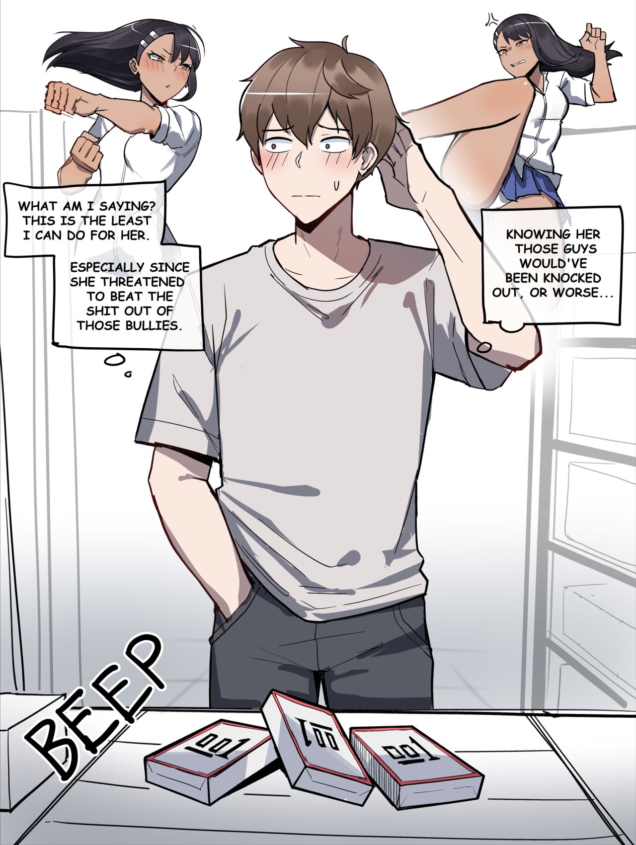 Wholesome Nagatoro Doujin page 2 full
