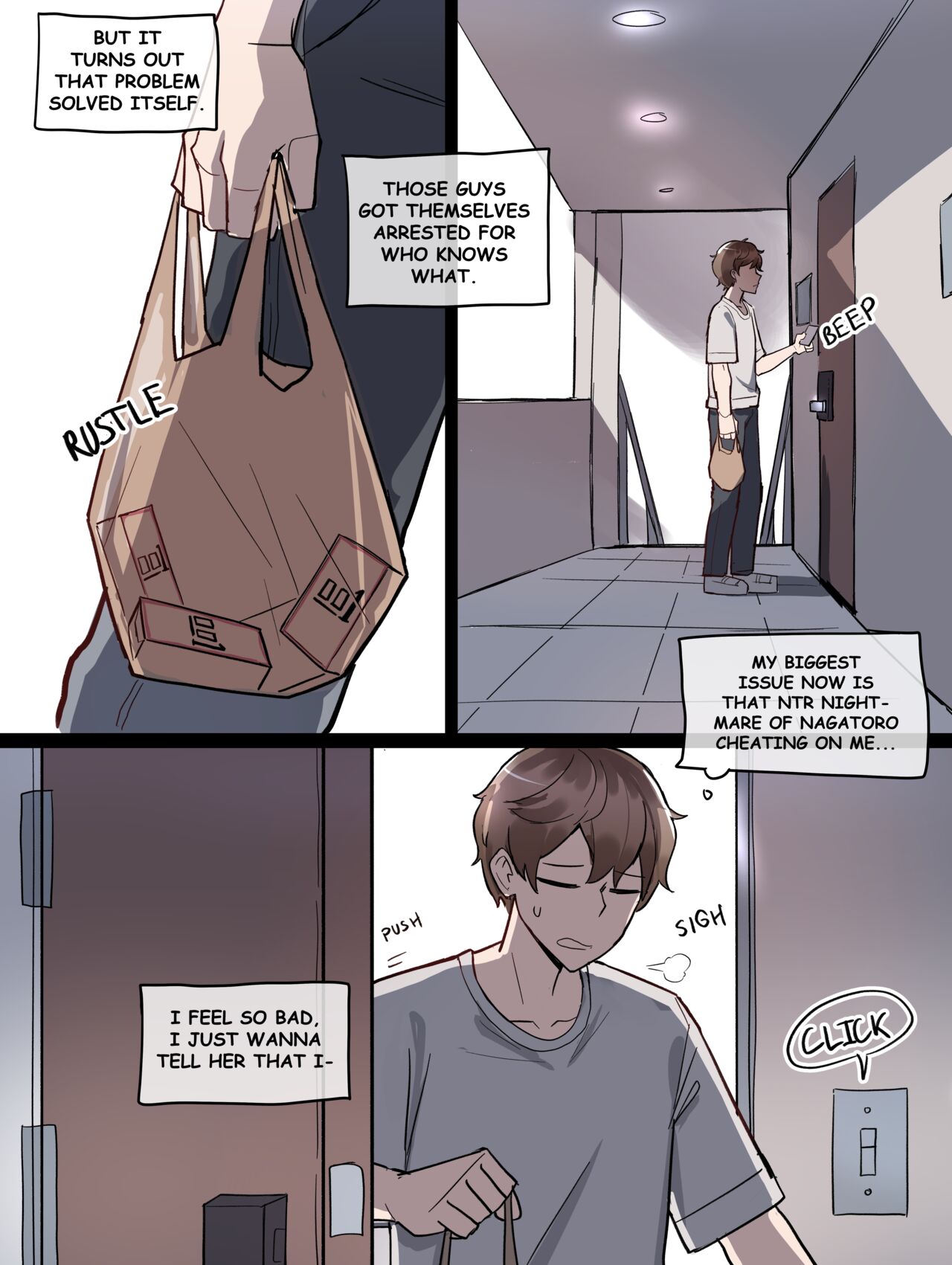 Wholesome Nagatoro Doujin page 3 full