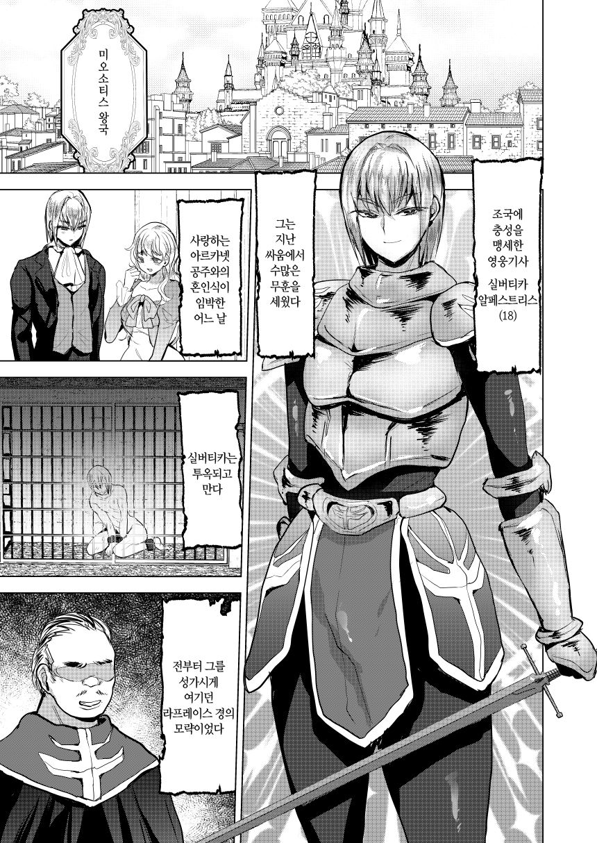 Eiyuu Kishi Mesu Otsu | 영웅기사 암컷타락 page 2 full