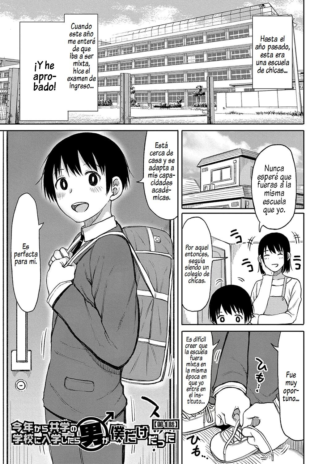 Kotoshi kara Kyougaku no Gakkou ni Nyuugaku shitara Otoko ga Boku dake datta page 2 full
