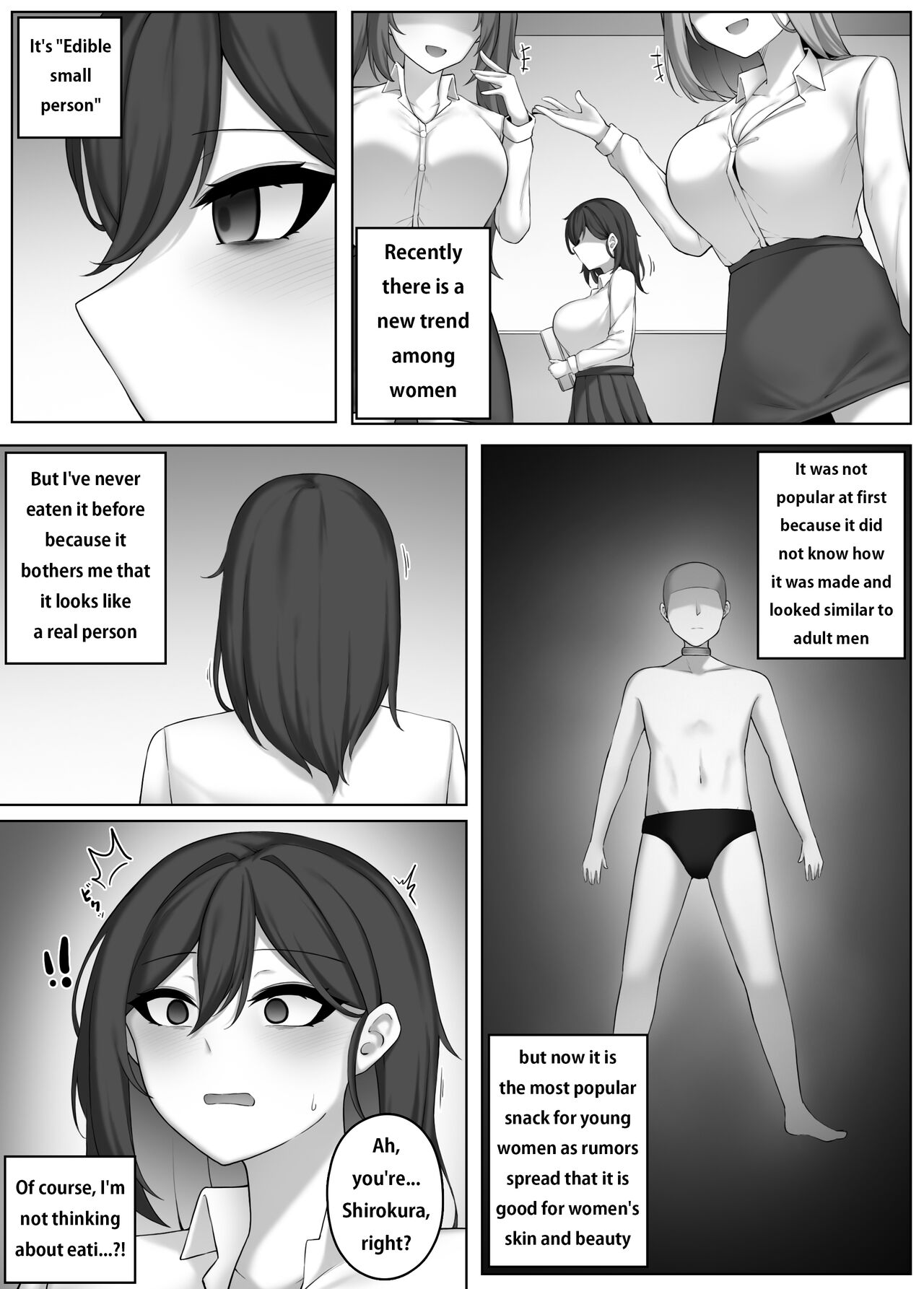 Edible small person - School page 1 full