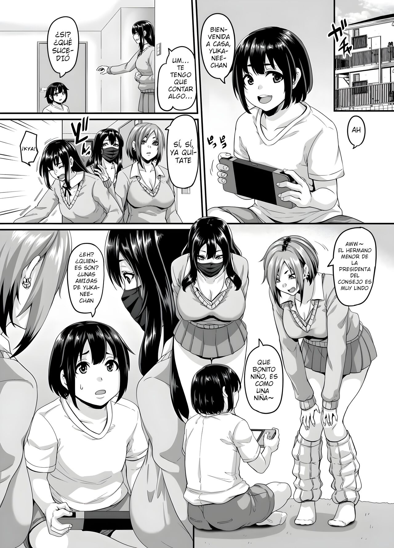 Papakatsu Bitch no Atashi-ra ga Anta no Otouto o Katte Mesuiki Yarichin-kun ni Shite Kawaigatte Ageru | Compramos a tu hermano menor, le damos amor y lo convertimos en un playboy page 4 full