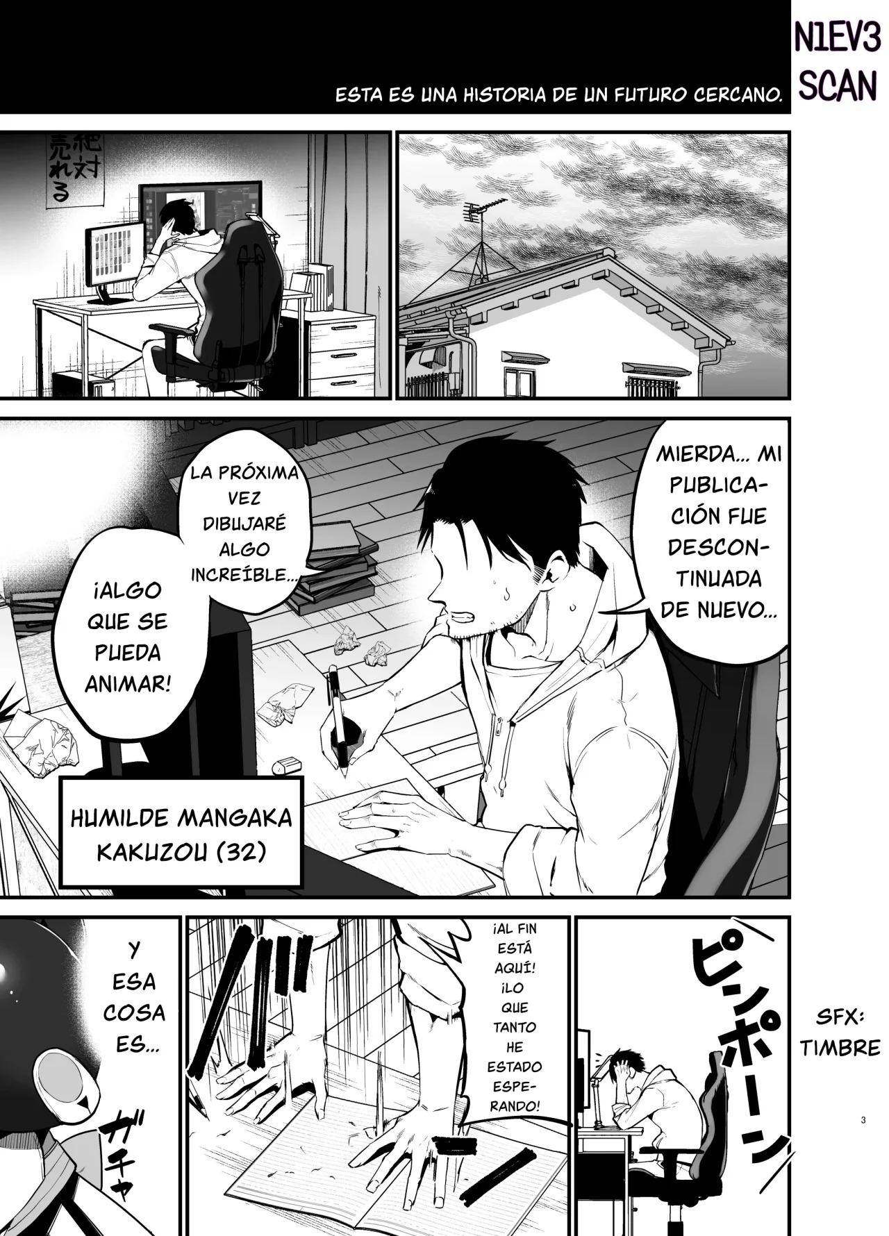 AI ni Shigoto o Torareta Mangaka, Seieki mo Torareru. page 2 full