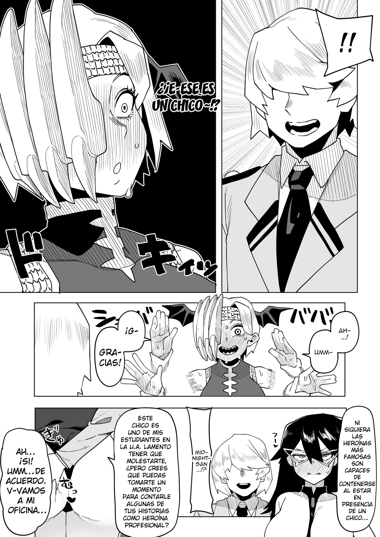 Teisou Gyakuten Mono Ryukyu no Baai | Academia de Héroes & una Moralidad Invertida 13: ~Ryukyu~ page 2 full