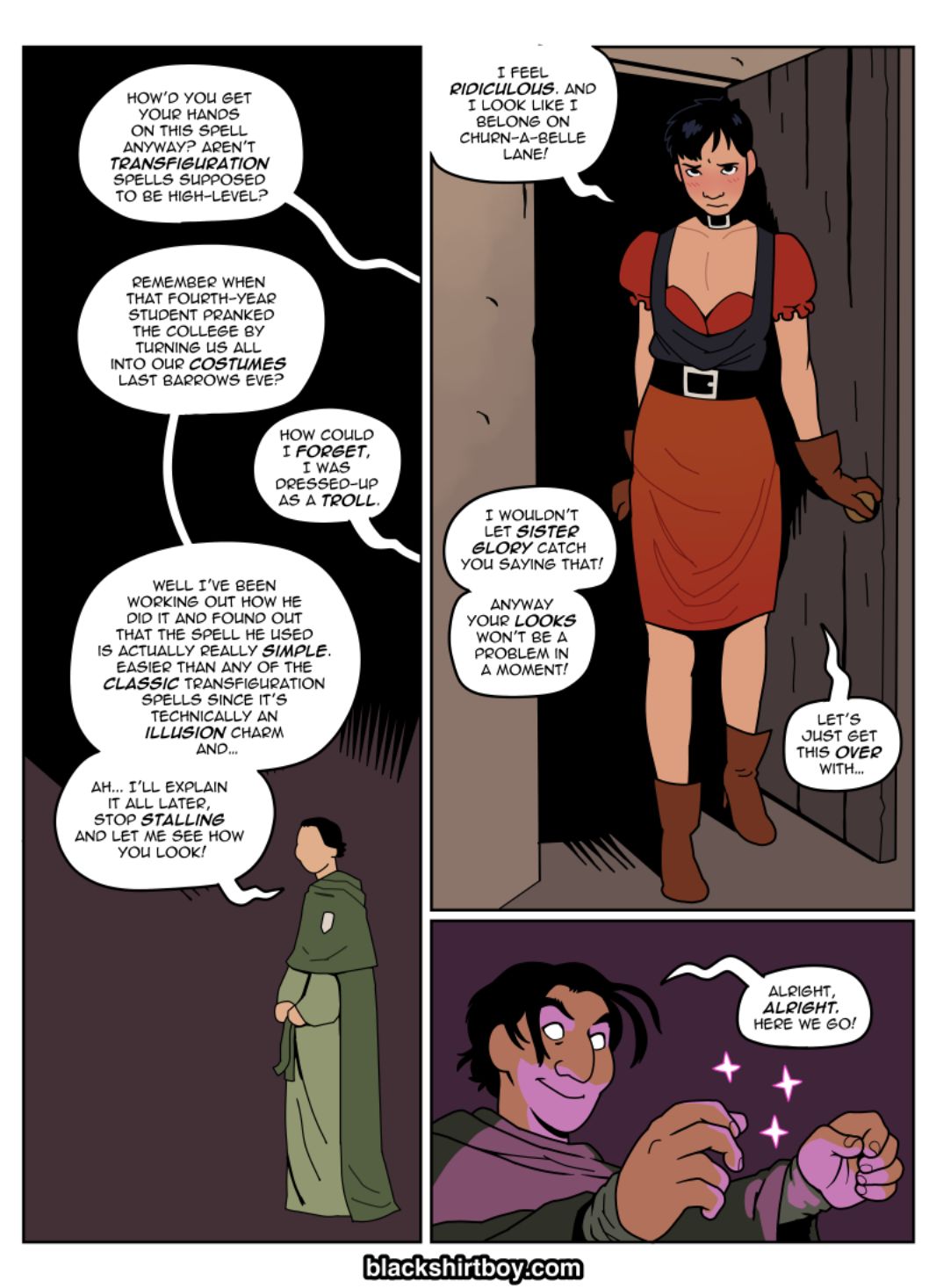 Blackshirtboy Beyond series collection page 6 full