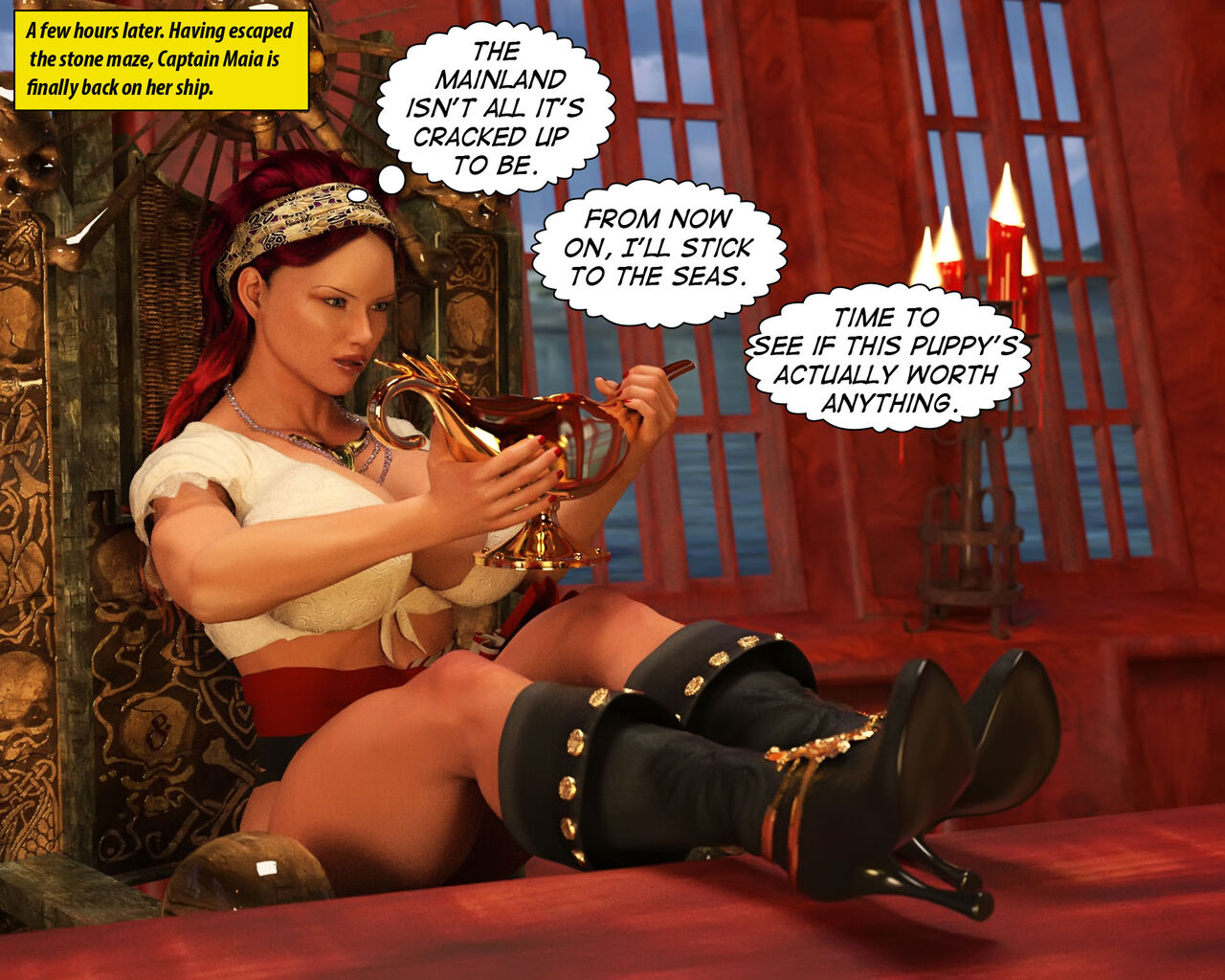 Captain Maia The Genie page 6 full