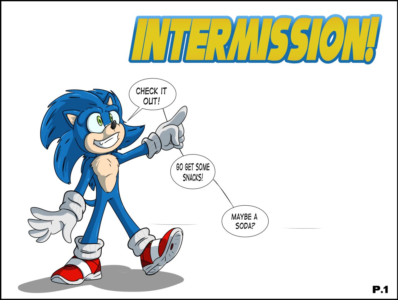 Sonic Werehog HR Black Rat page 1 full