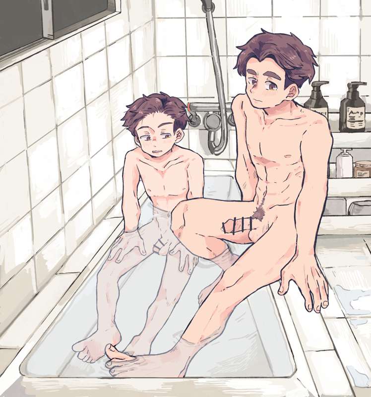 Brothers Bathing page 7 full