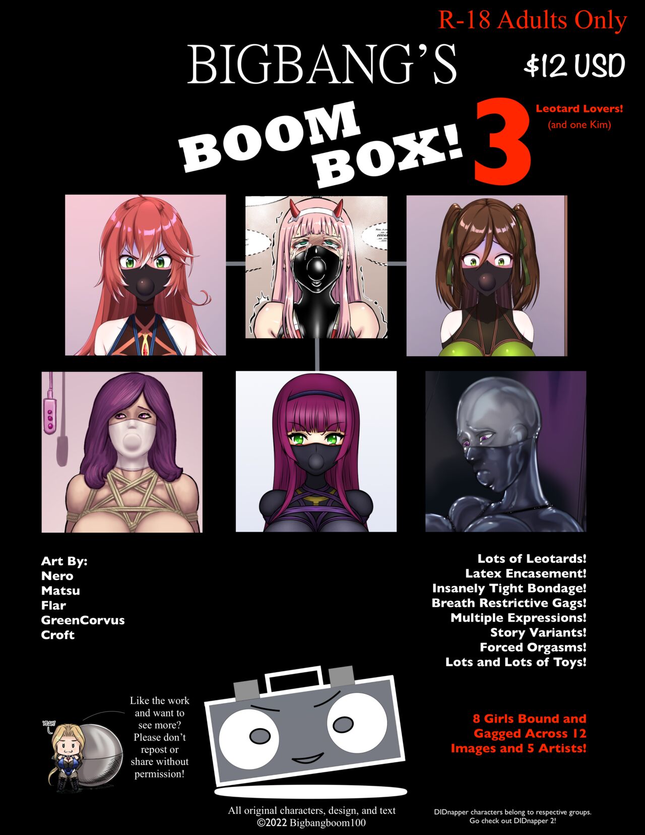 BigBang's Boombox! 3: Leotard Lovers page 1 full