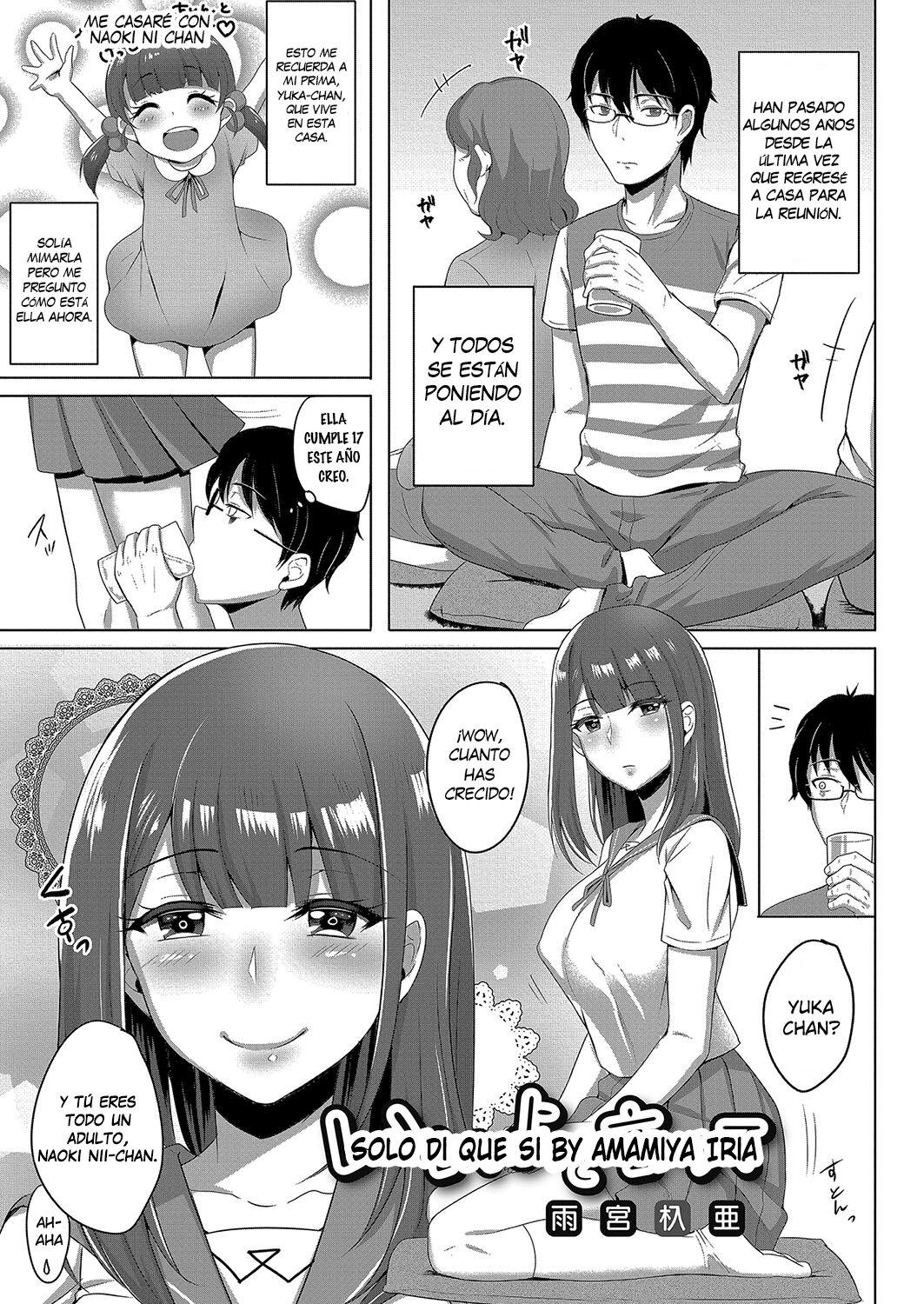 Ii yo to Itte | Sólo di que sí page 1 full