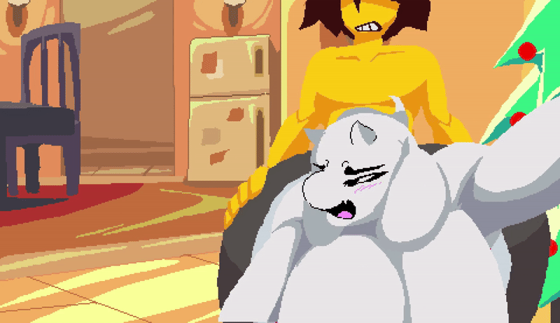 Toriel's Christmas gift~ page 8 full