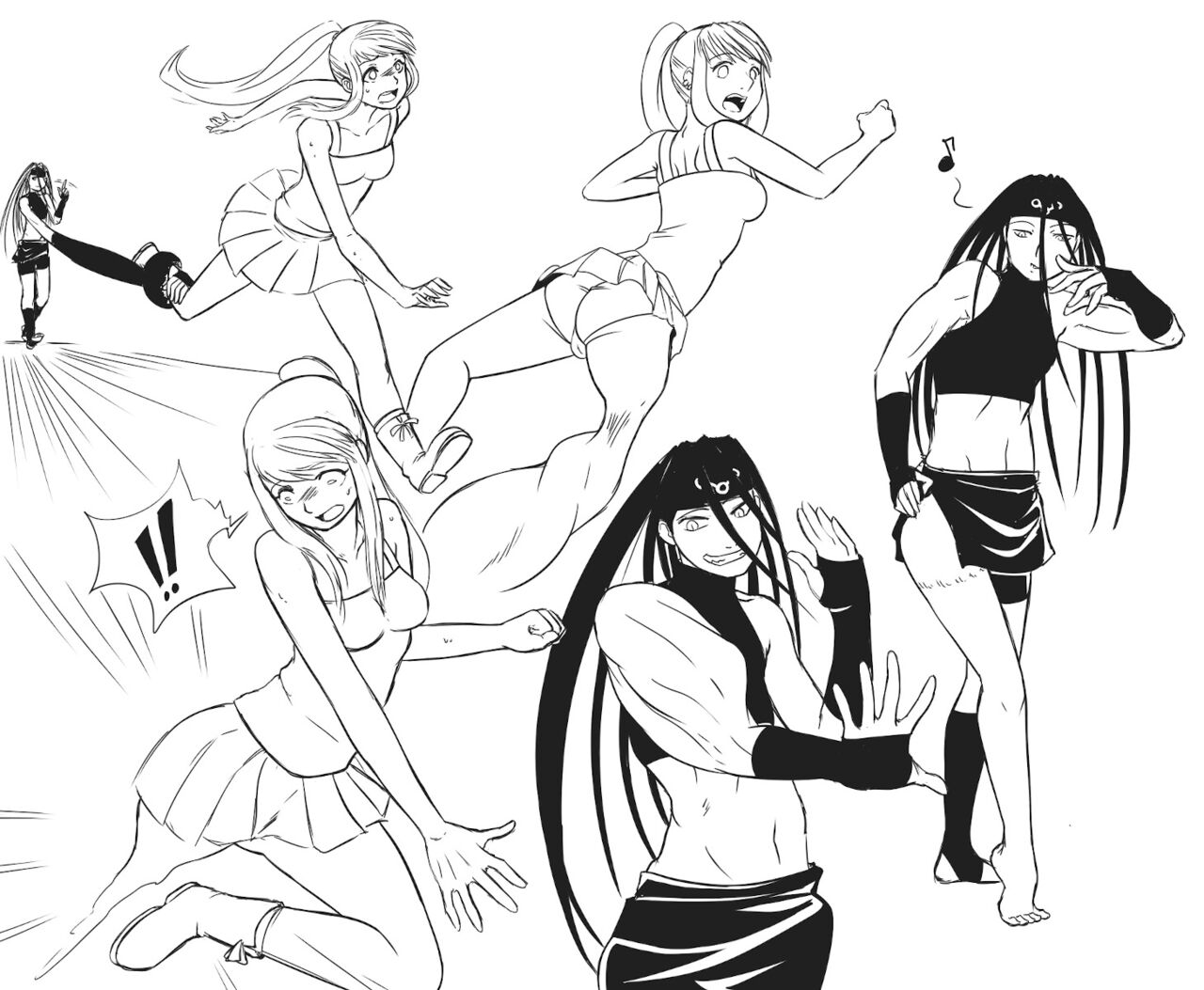 Envy and Winry page 1 full