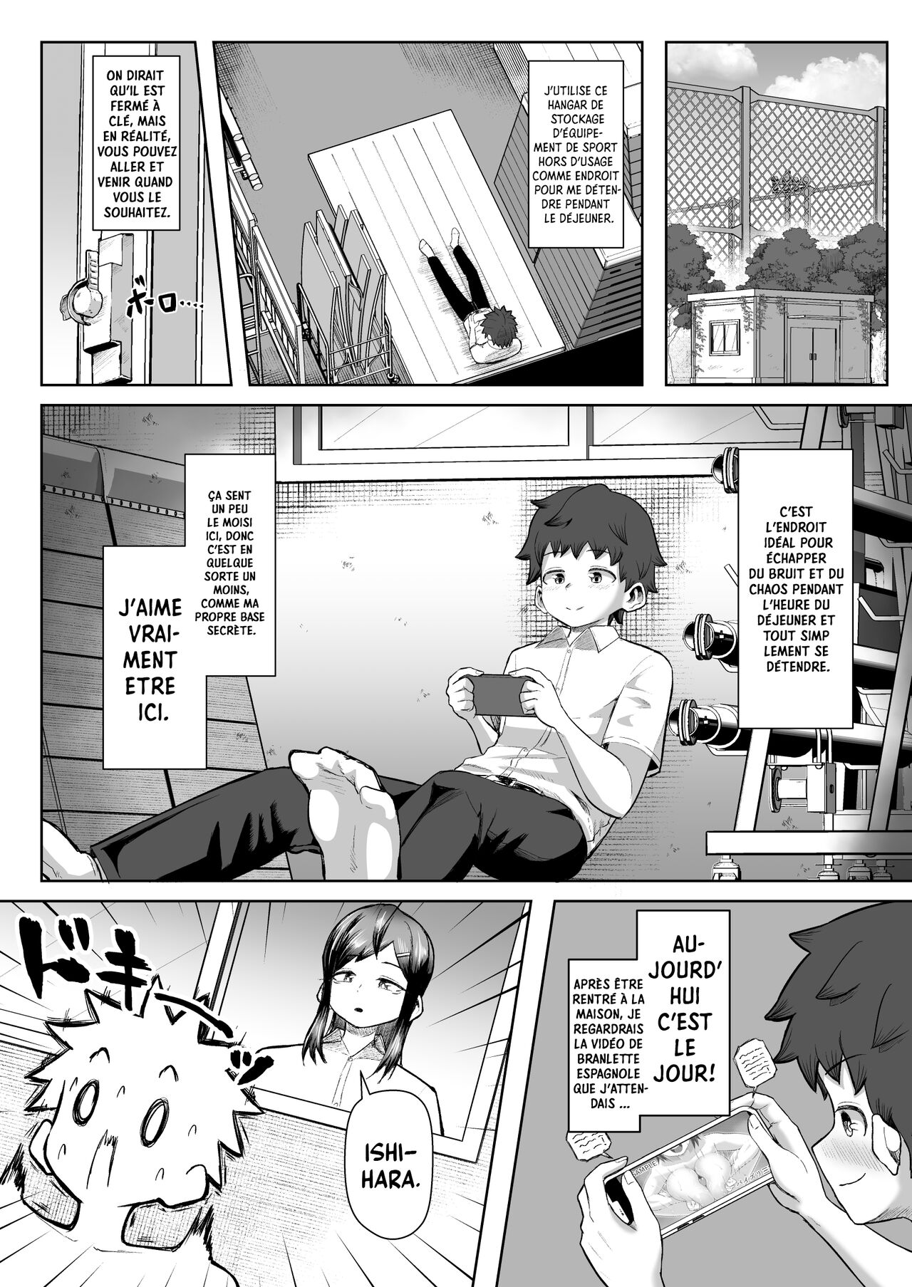 Naze ka Paizuri Shite Kureru Classmate - Page 4 - IMHentai